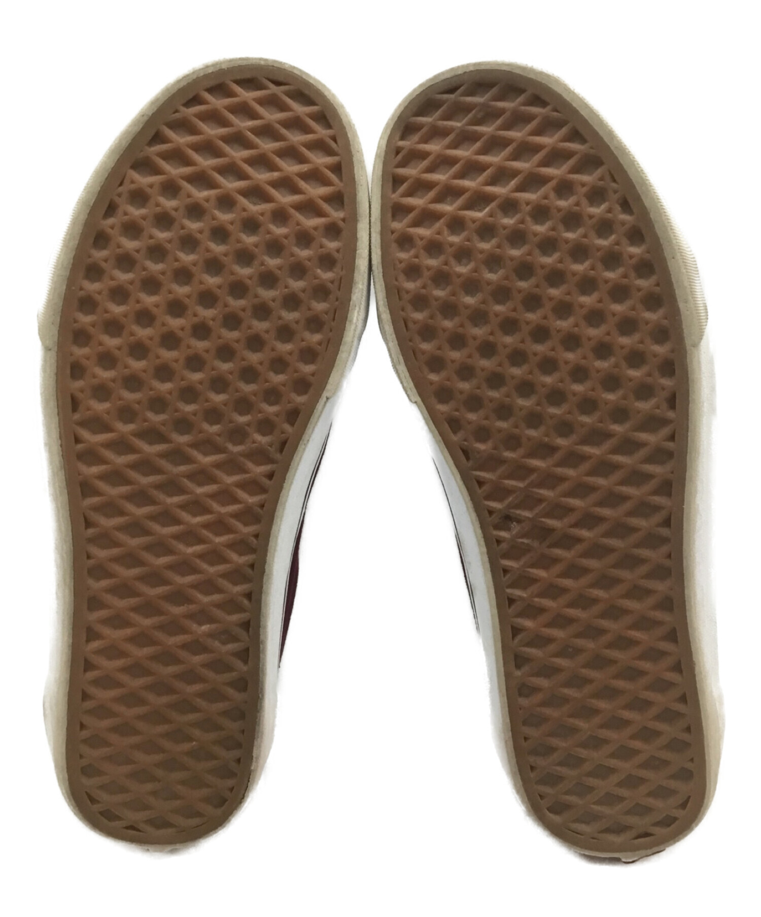 中古・古着通販】VANS (バンズ) スニーカー エンジ サイズ:27
