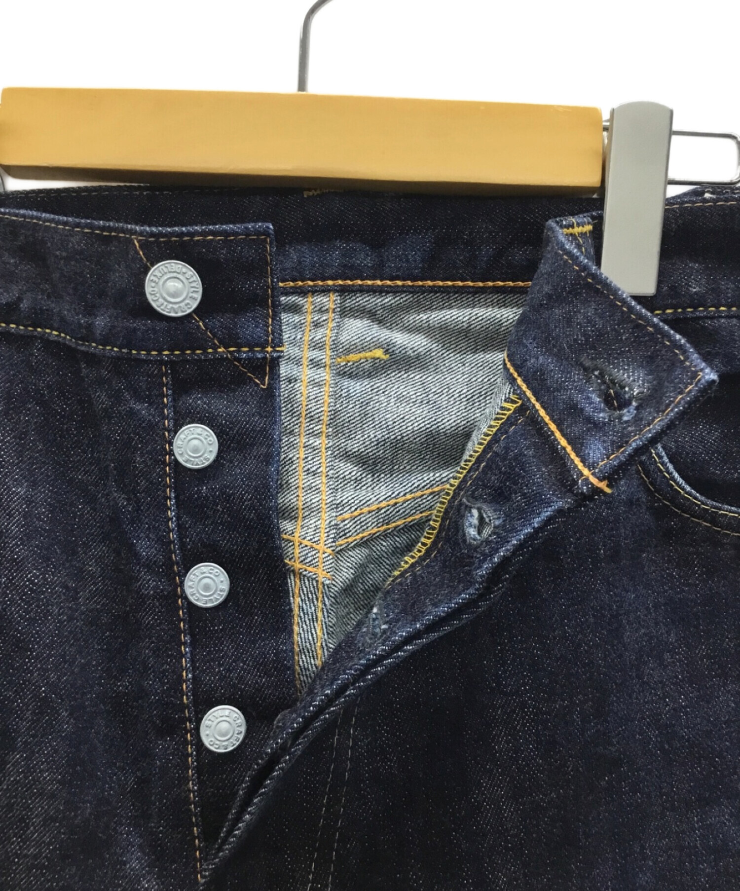 中古・古着通販】EVISU (エビス) デニムパンツ ネイビー サイズ:36×32 