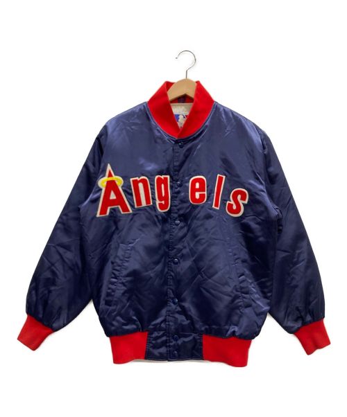 中古・古着通販】UNISHINE (ユニシャイン) スタジャン ブルー サイズ:M