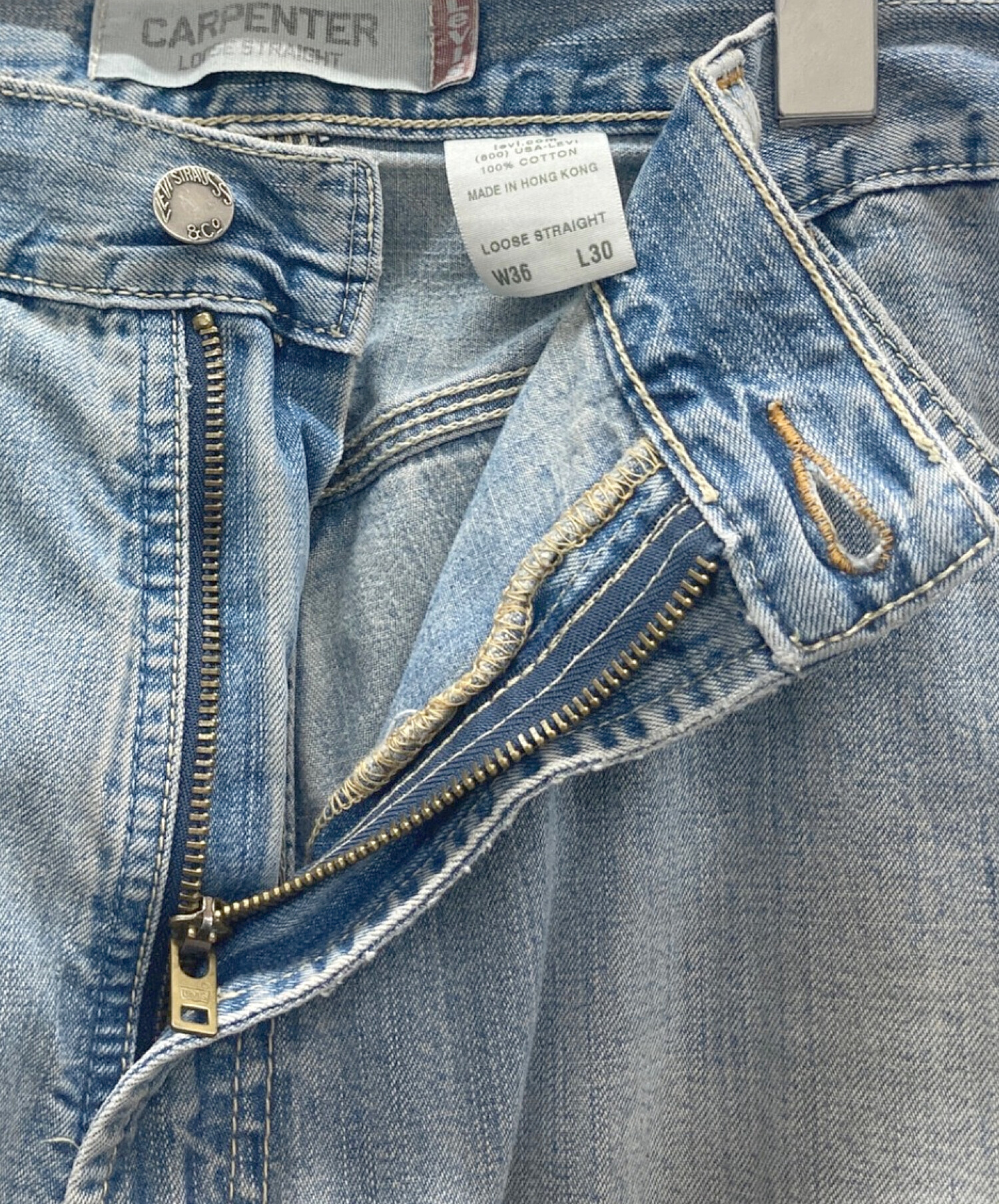 Levi's ペインターパンツ デニムブルー Levi's（リーバイス）の「【Levi's】ワークウェアデニムペインター