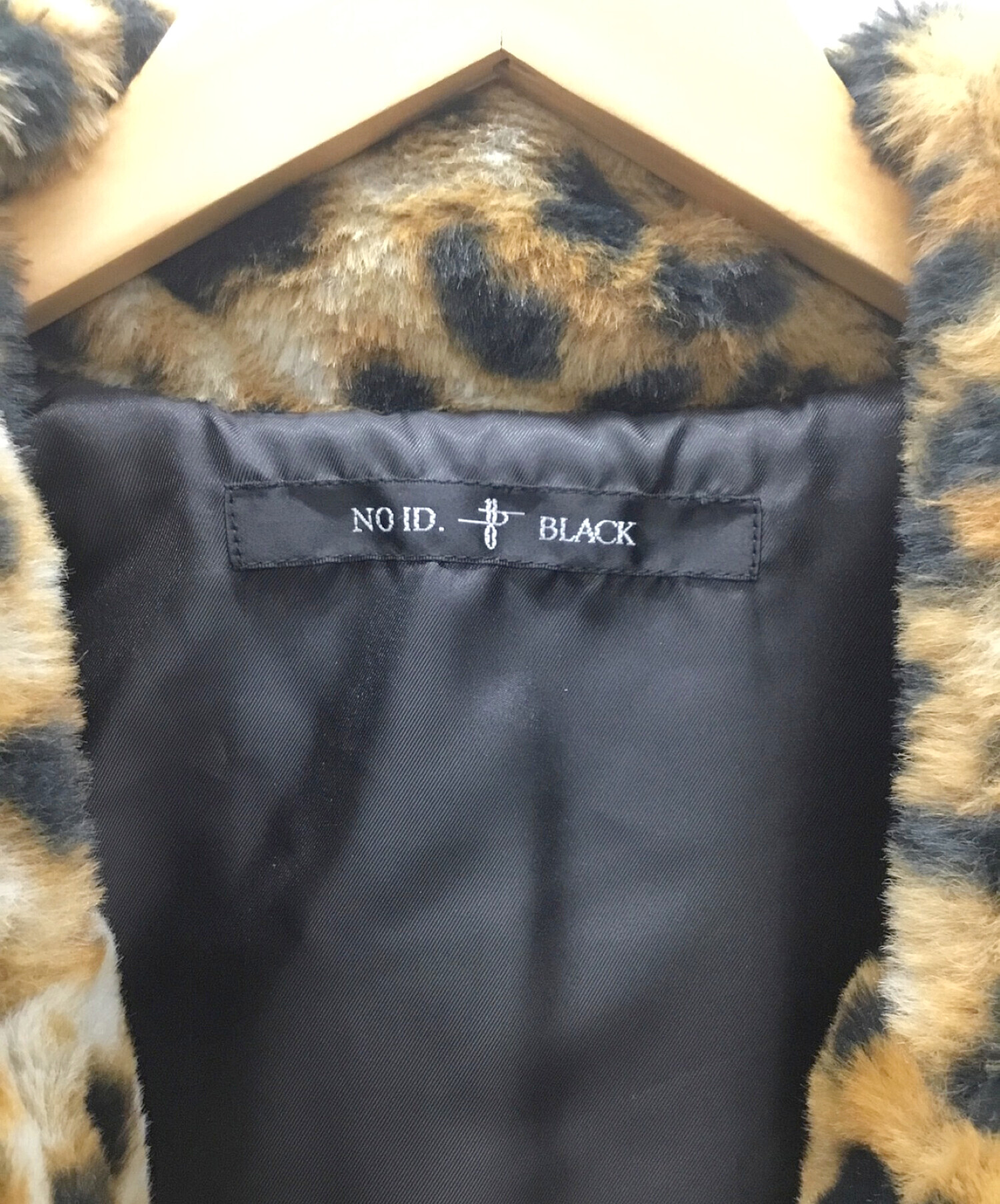 中古・古着通販】NO ID. (ノーアイディー) フェイクファーコート