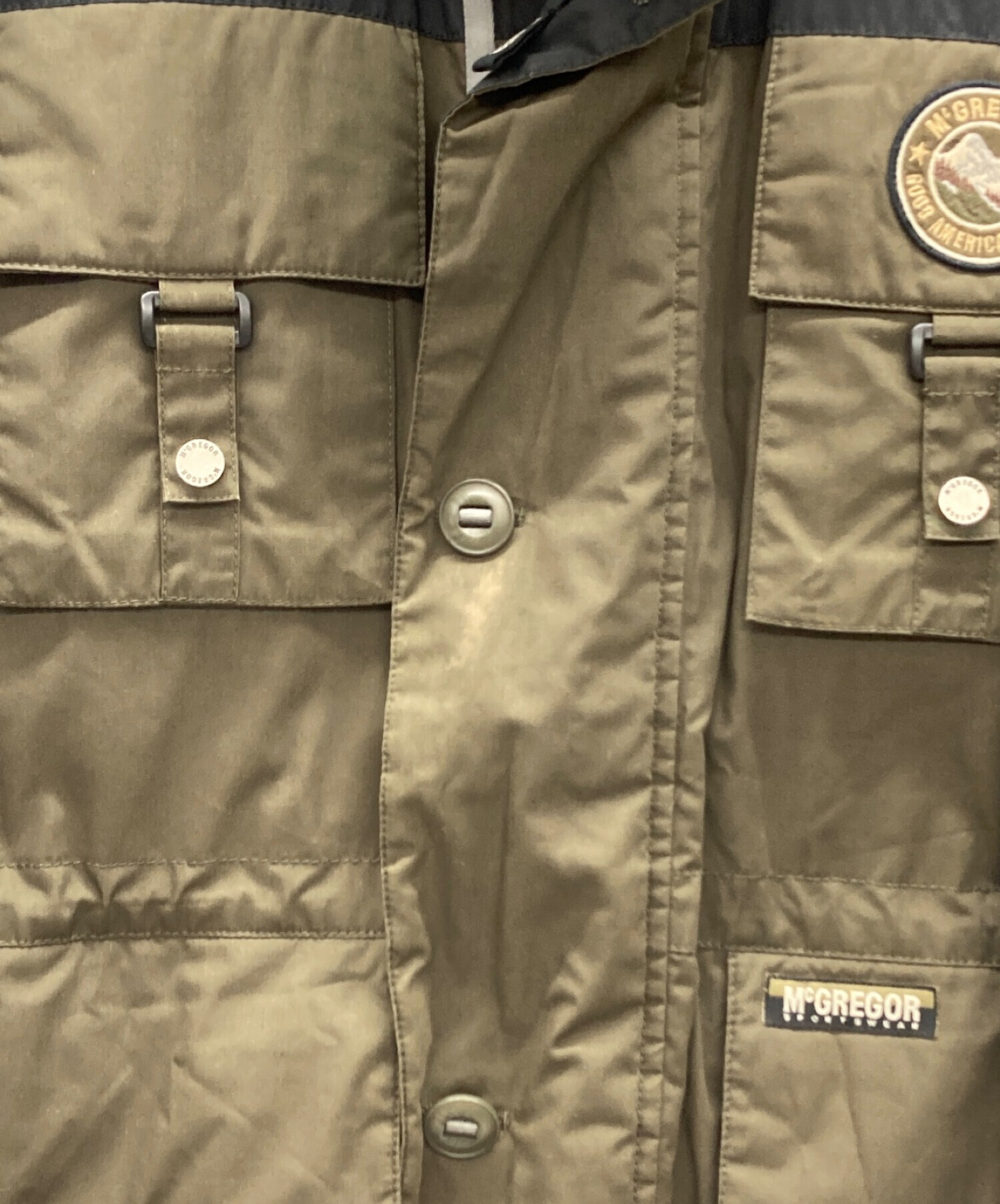 中古・古着通販】McGREGOR (マクレガー) ジャケット カーキ×ブラック