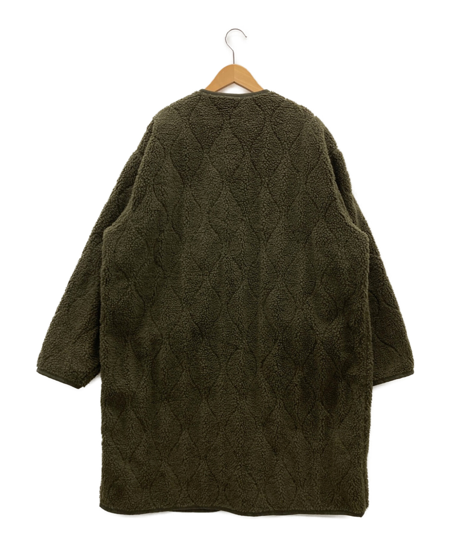 中古・古着通販】ZARA (ザラ) リバーシブルキルティングコート カーキ 