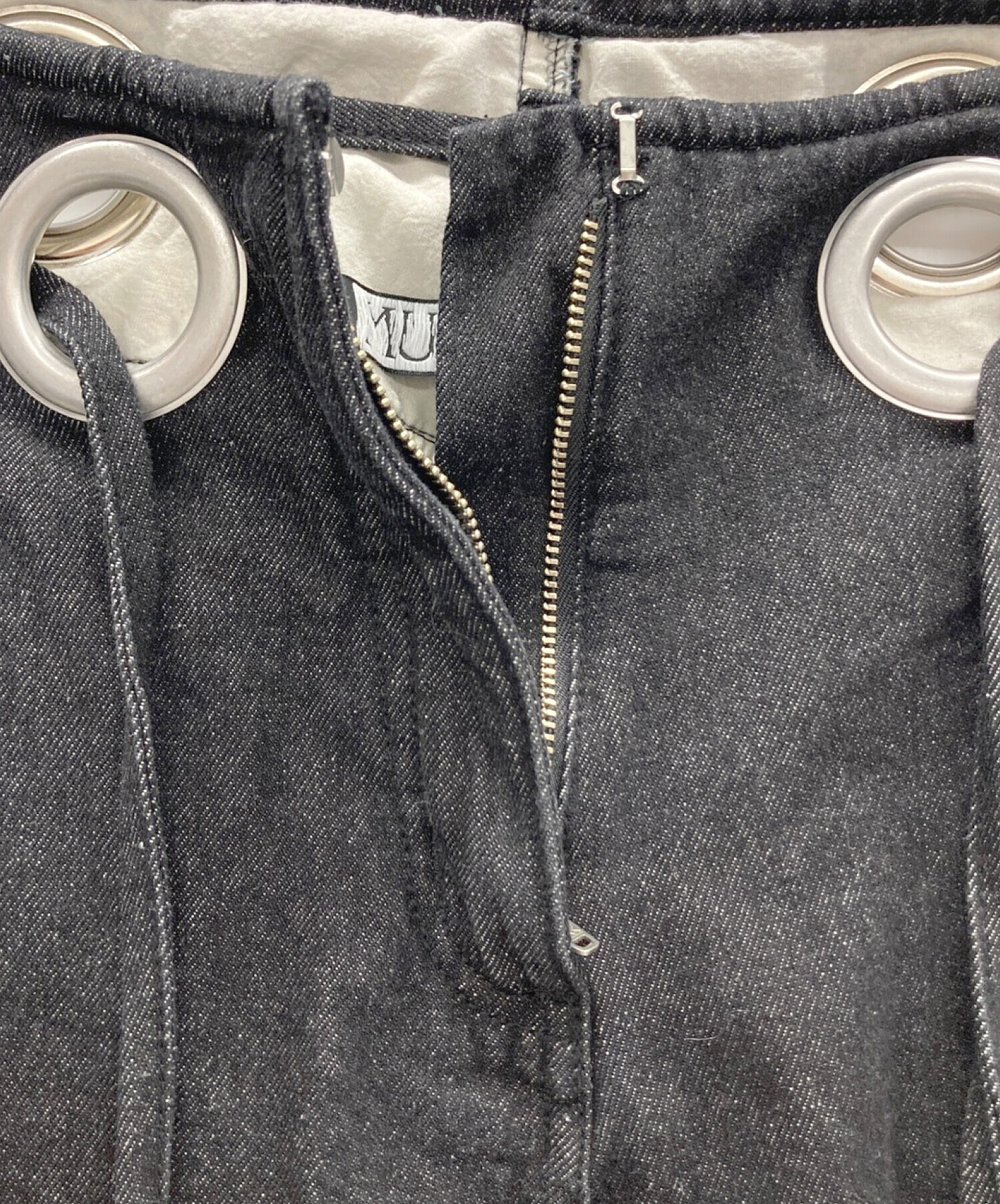 中古・古着通販】MUSUBORE (ムスボレ) eyelet crater denim PT