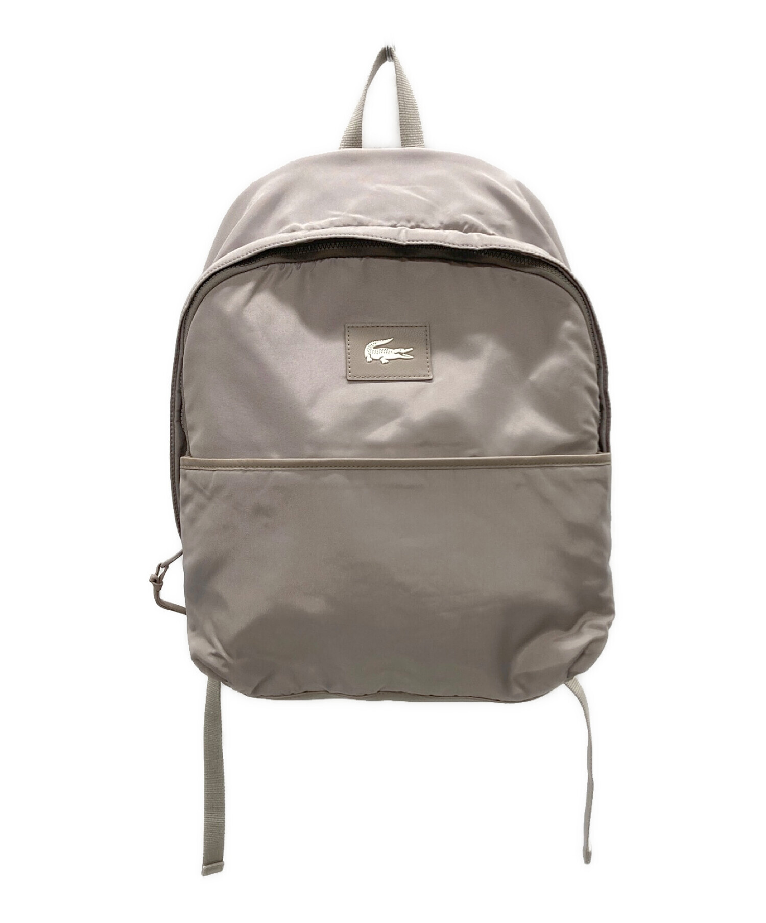 中古・古着通販】LACOSTE (ラコステ) リュック ベージュ 未使用品 