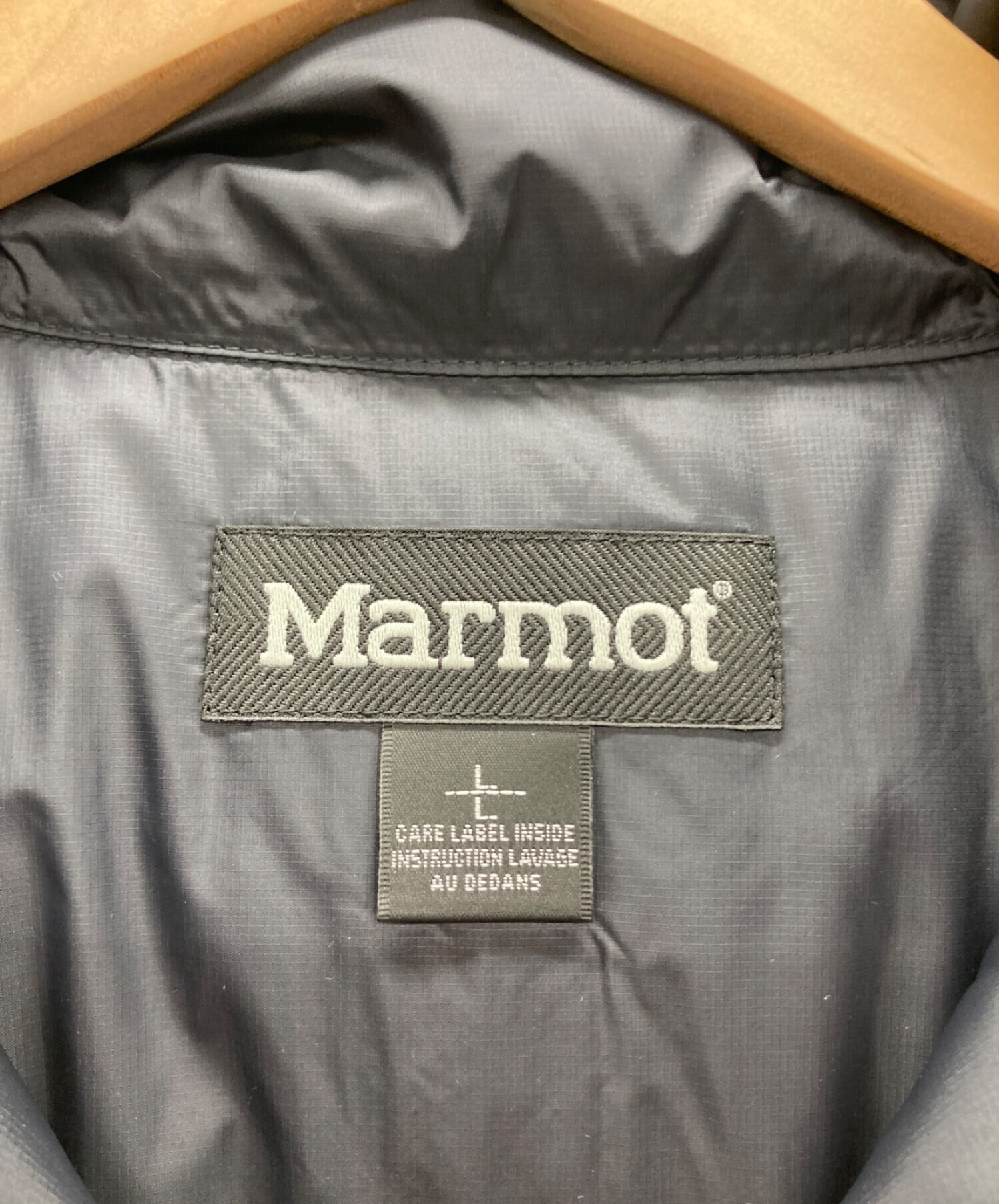 中古・古着通販】MARMOT (マーモット) ダウンジャケット ブラック 