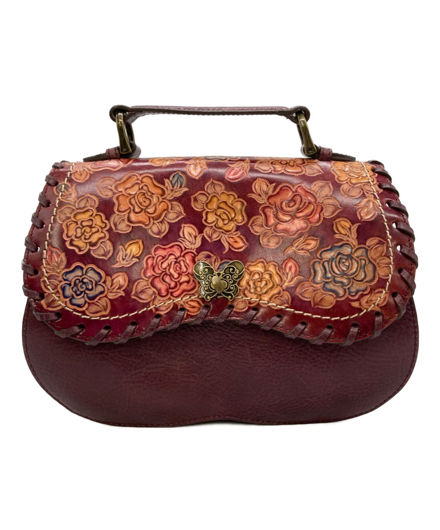 中古・古着通販】ANNA SUI (アナスイ) 2WAYショルダーバッグ パープル 