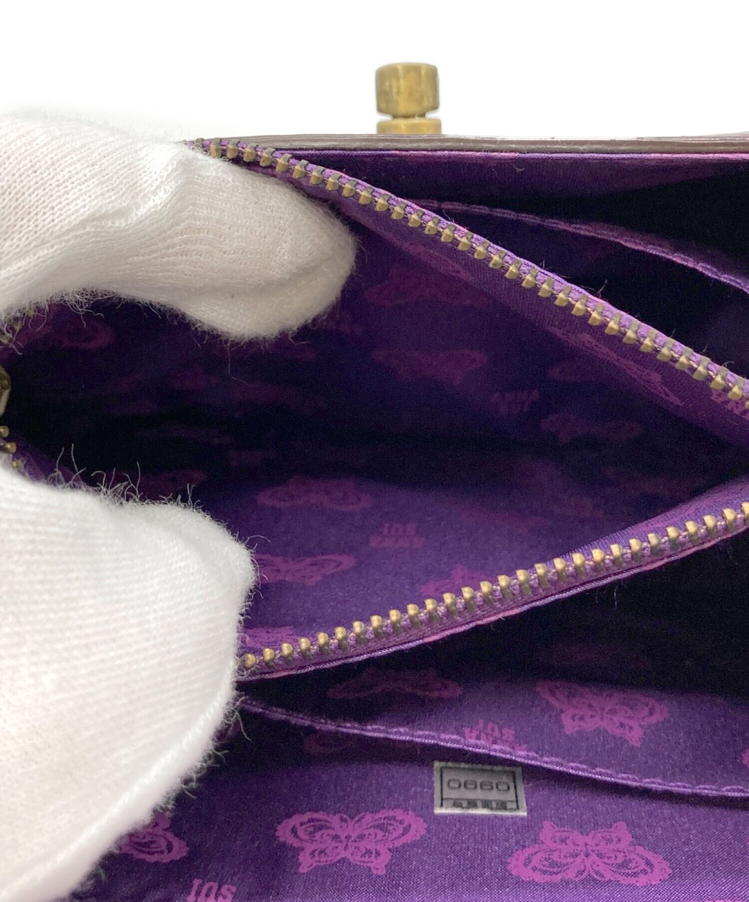 中古・古着通販】ANNA SUI (アナスイ) 2WAYショルダーバッグ パープル 