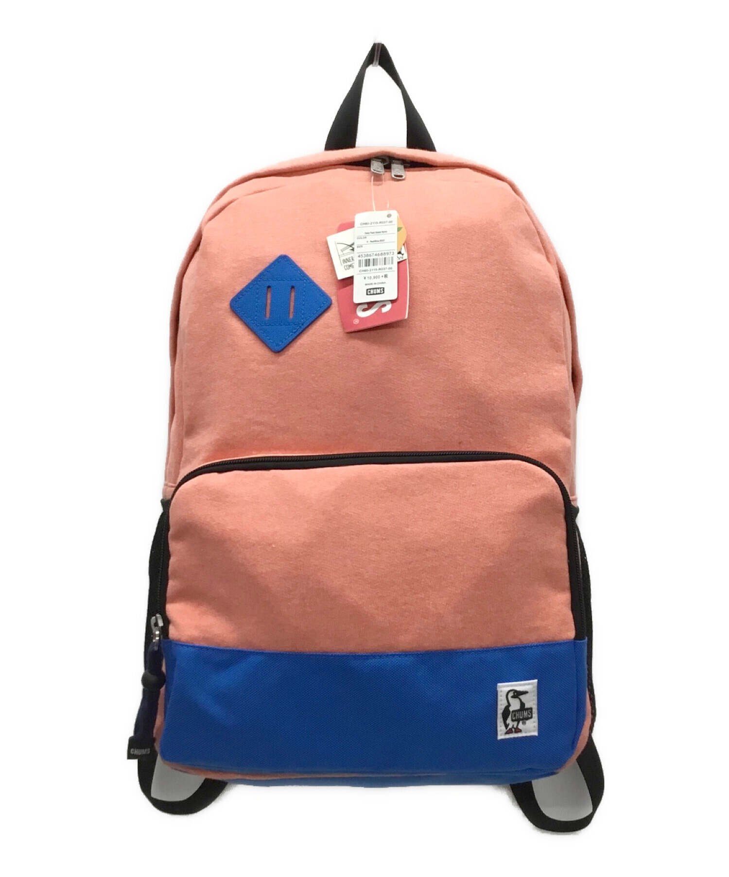 中古・古着通販】CHUMS (チャムス) リュック ピンク×ブルー 未使用品 