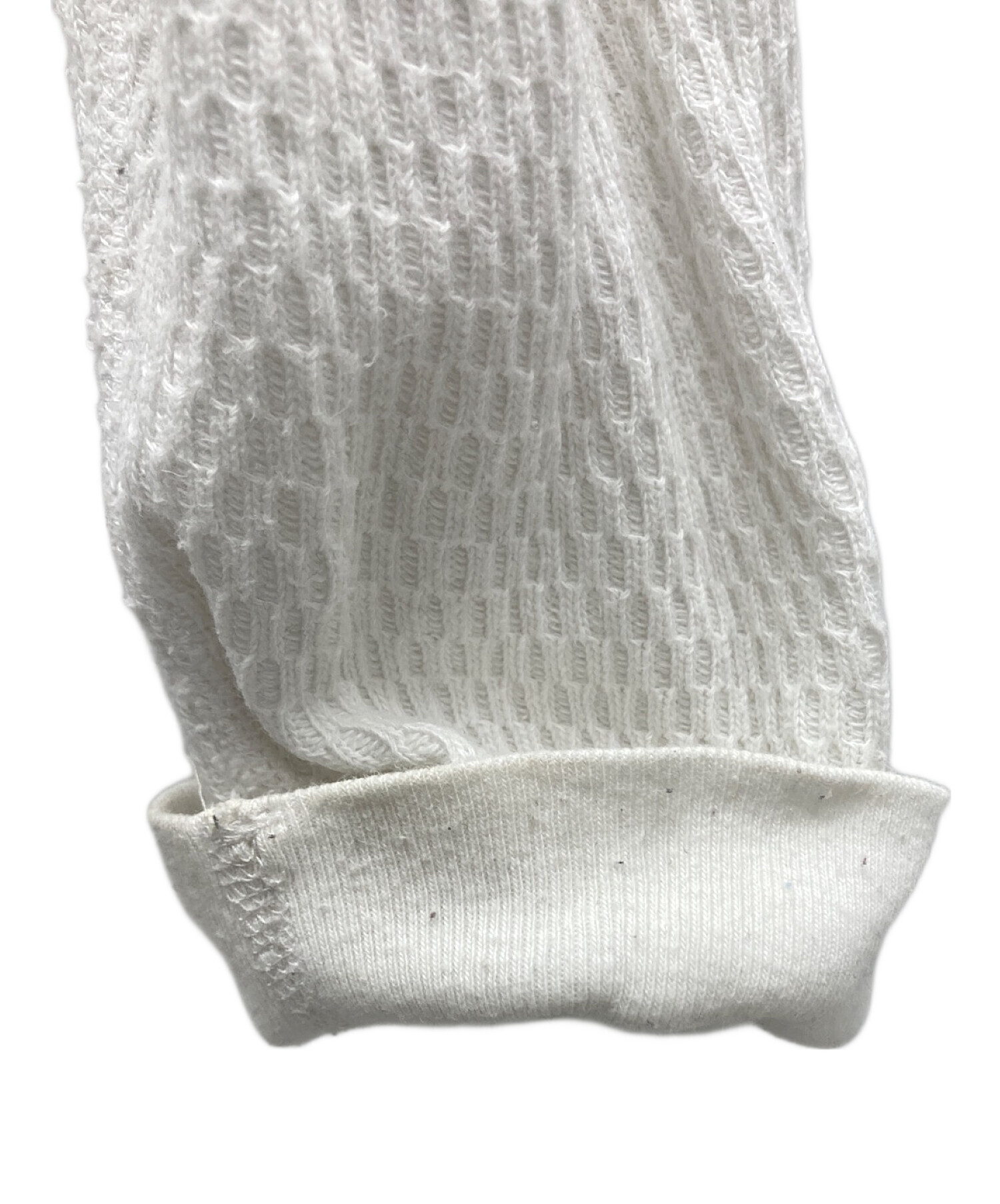 WACKO MARIA 長袖カットソー ホワイト 新品 中古・古着通販】WACKO MARIA (ワコマリア) サーマルカットソー