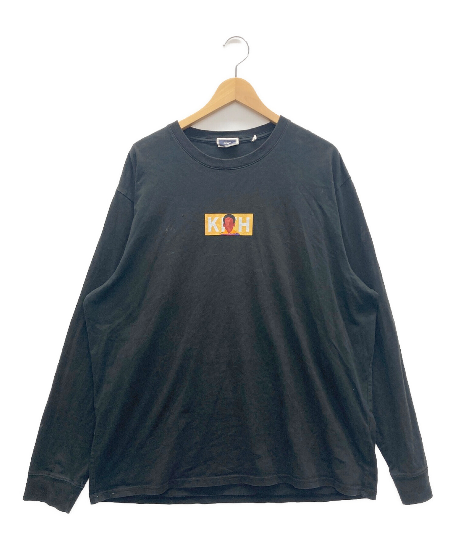 中古・古着通販】KITH (キス) カットソー ブラック サイズ:XL 