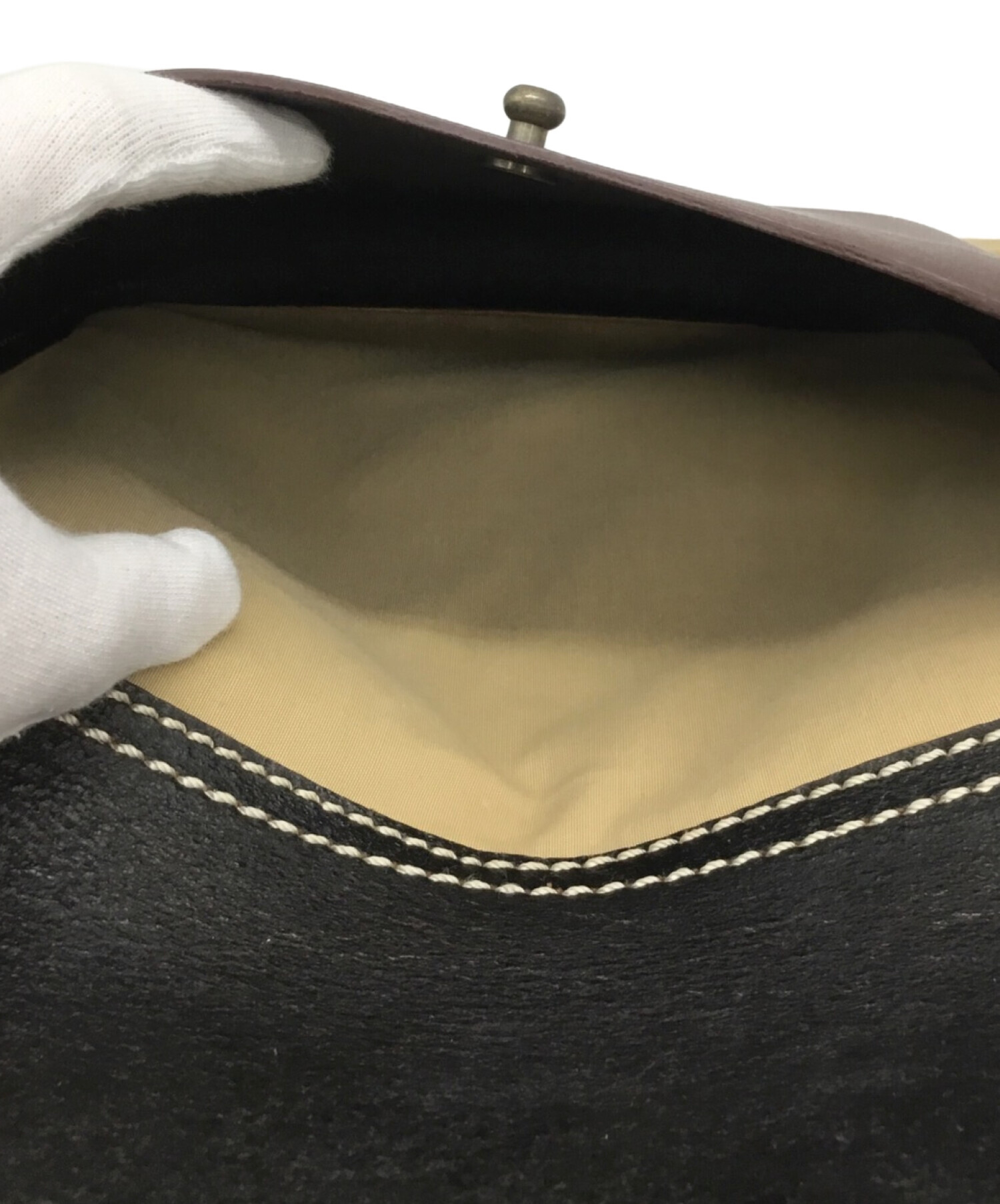 中古・古着通販】CAMPER (カンペール) リュック カーキ×ブラウン