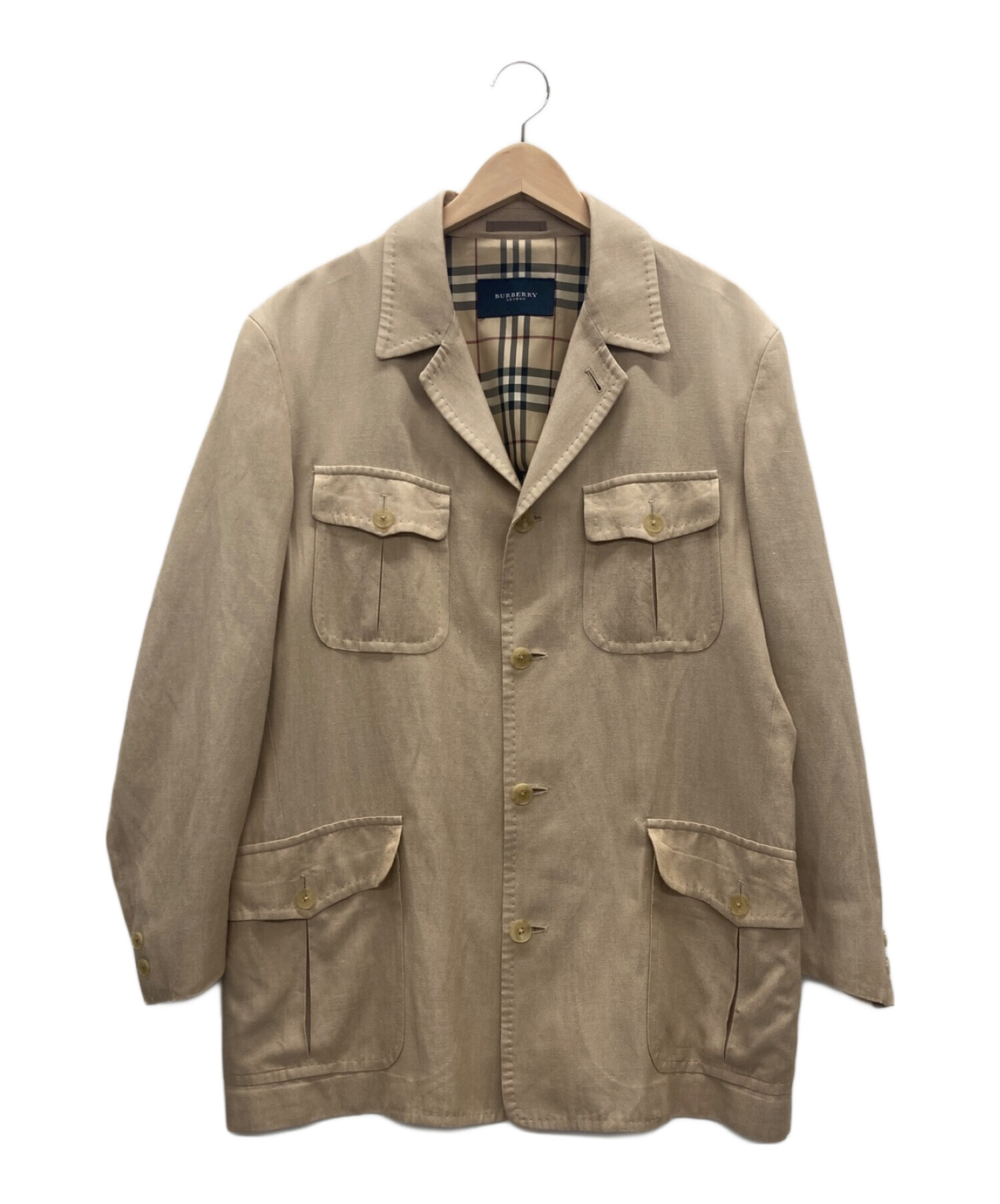 BURBERRY LONDONベージュ スプリングコート 中古・古着通販】BURBERRY LONDON (バーバリー ロンドン) スプリング