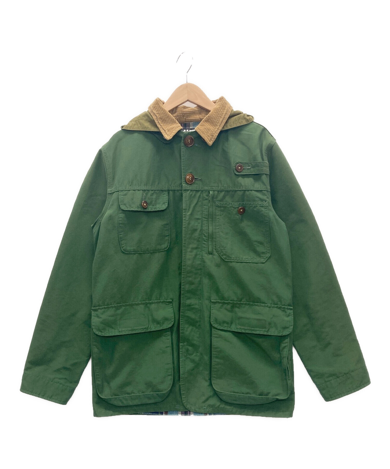 H.R. MARKET マウンテンパーカー グリーン 中古・古着通販】H.R.MARKET (ハリウッドランチマーケッド) マウンテン