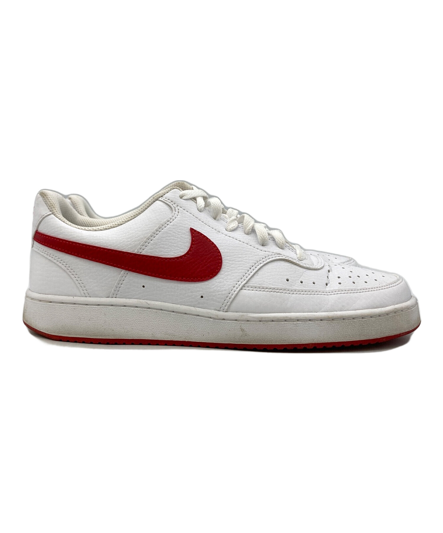 中古・古着通販】NIKE (ナイキ) COURT VISION LO SL ホワイト×レッド