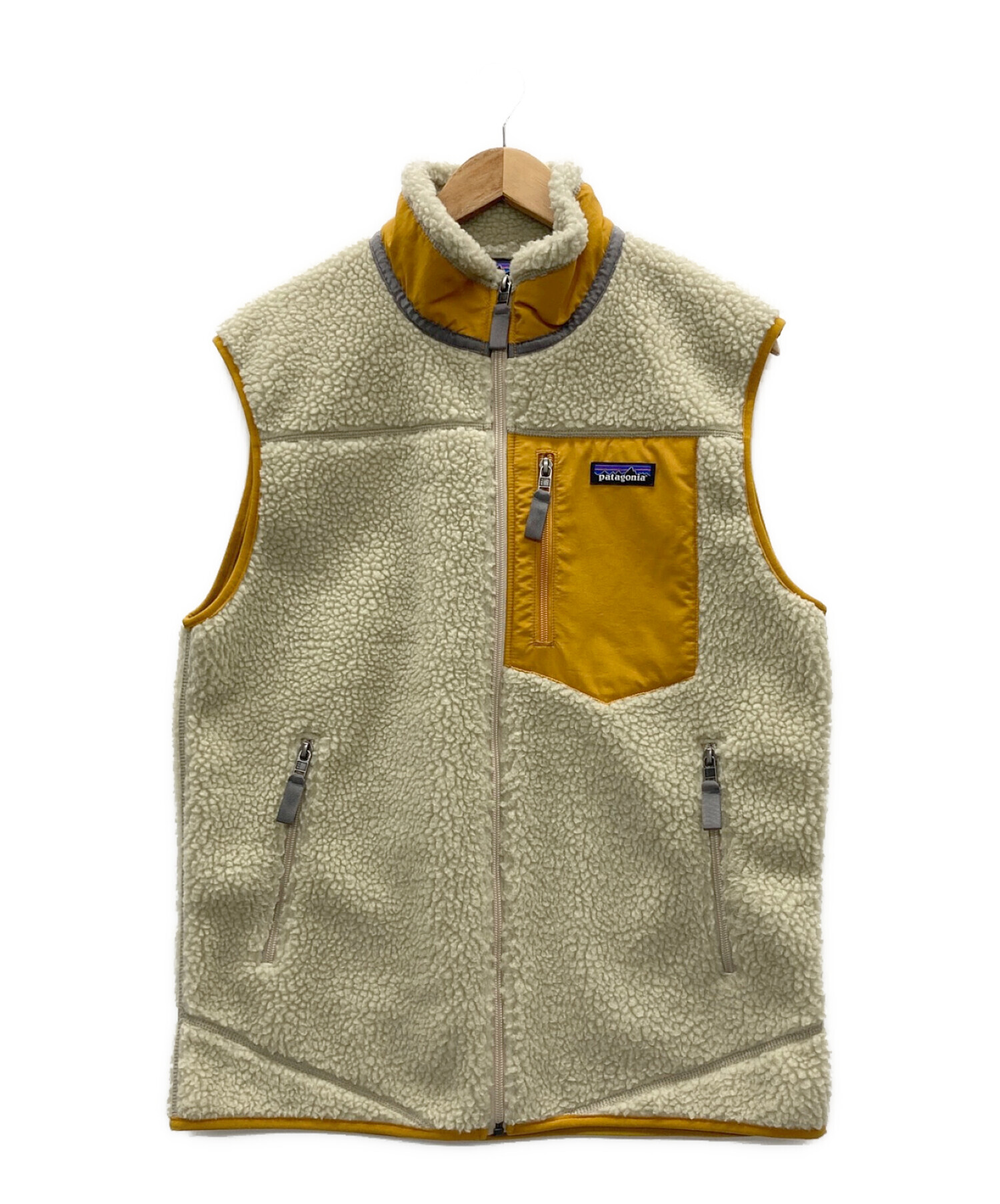 Patagonia　パタゴニア　イエロー　レトロx 　ベスト 　Lサイズ Patagonia パタゴニア イエロー レトロx ベスト Lサイズ