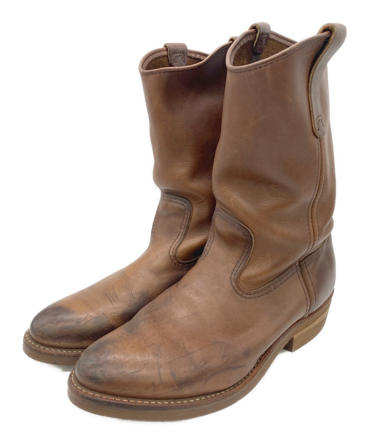 中古・古着通販】RED WING (レッドウィング) ペコスブーツ ブラウン 
