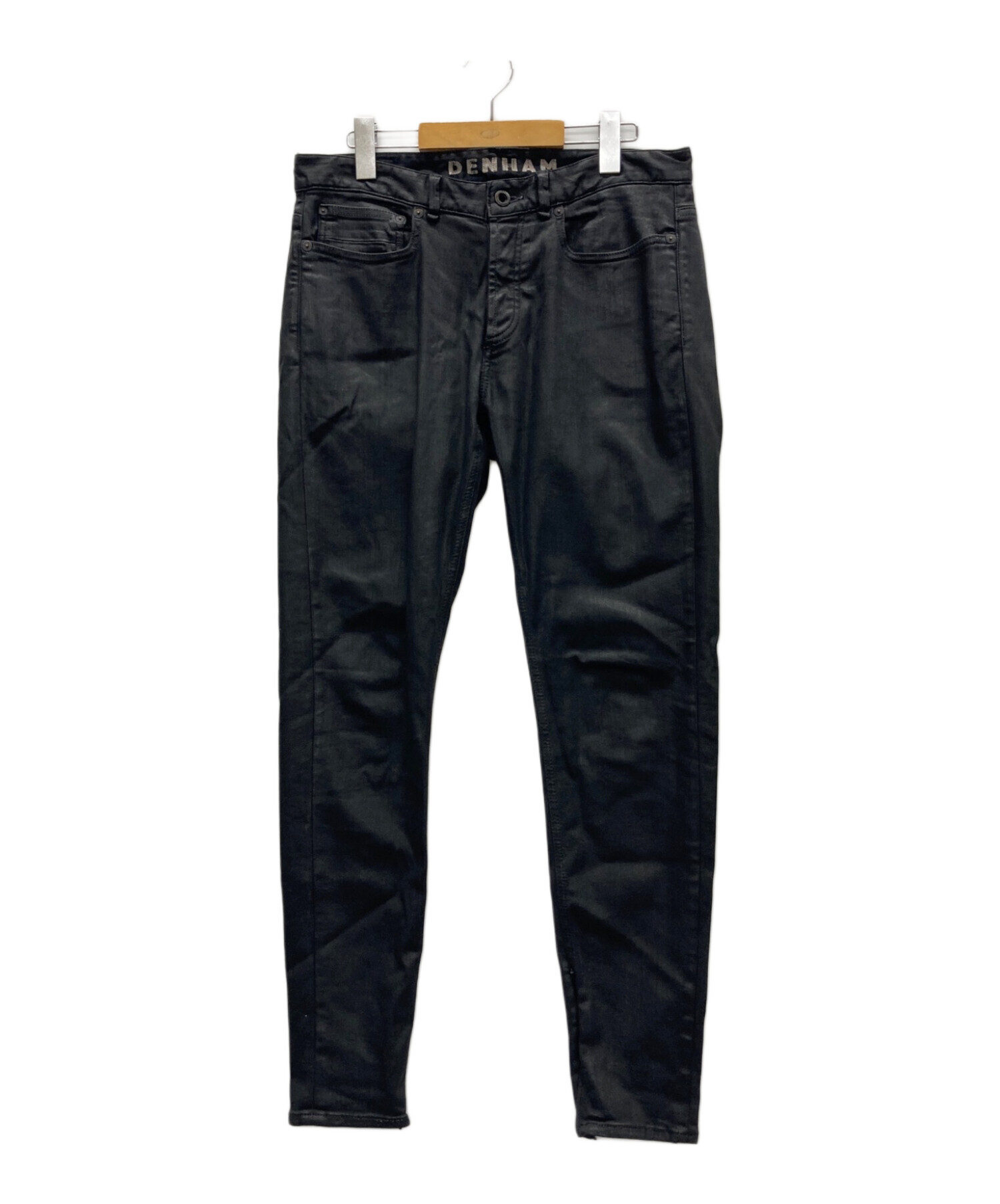 中古・古着通販】Denham (デンハム) スキニージーンズ ブラック サイズ 