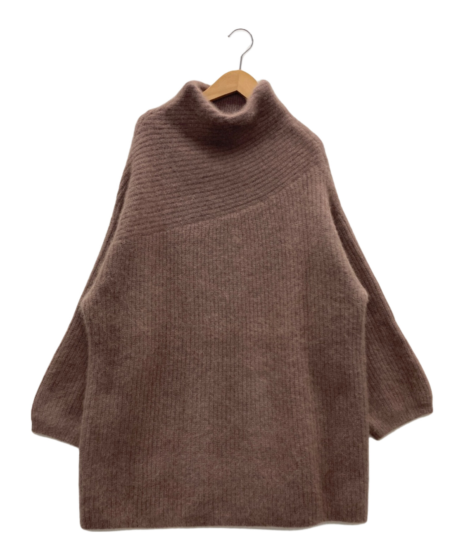 お値下げ☆美品　FRAY I.D フレイアイディー　カタログ掲載　ニット 中古・古着通販】FRAY ID (フレイ アイディー) ニット モカ サイズ
