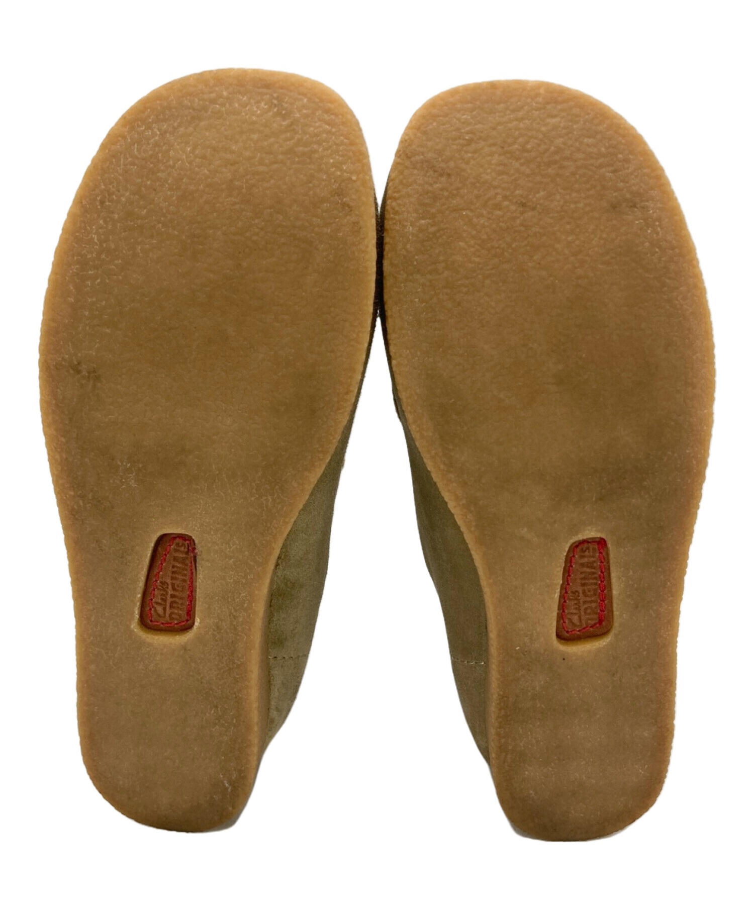 中古・古着通販】CLARKS (クラークス) ワラビーブーツ ベージュ サイズ