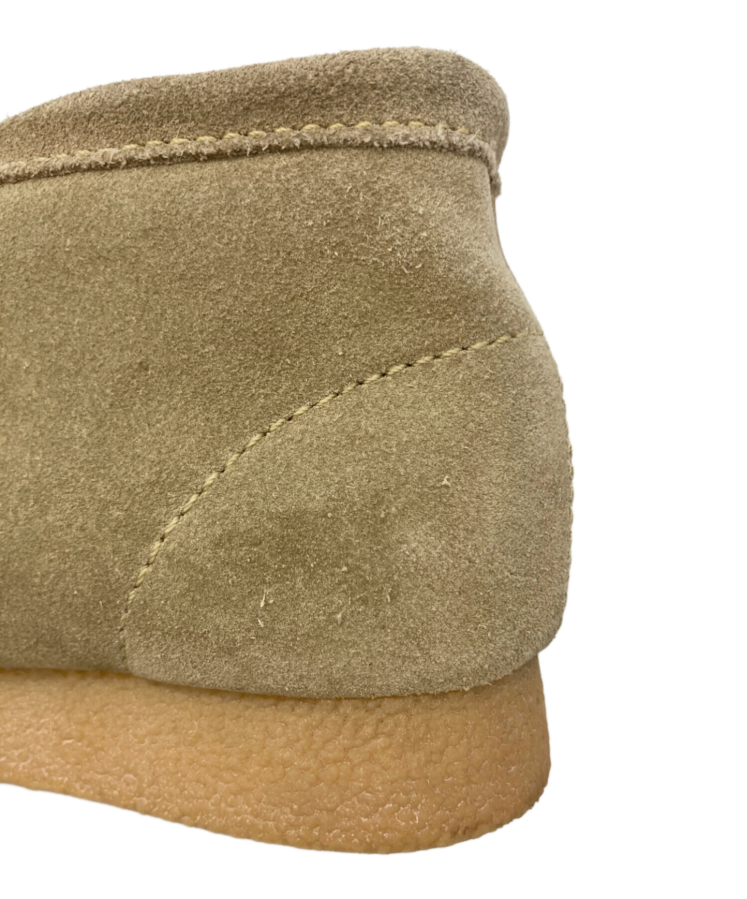 中古・古着通販】CLARKS (クラークス) ワラビーブーツ ベージュ サイズ
