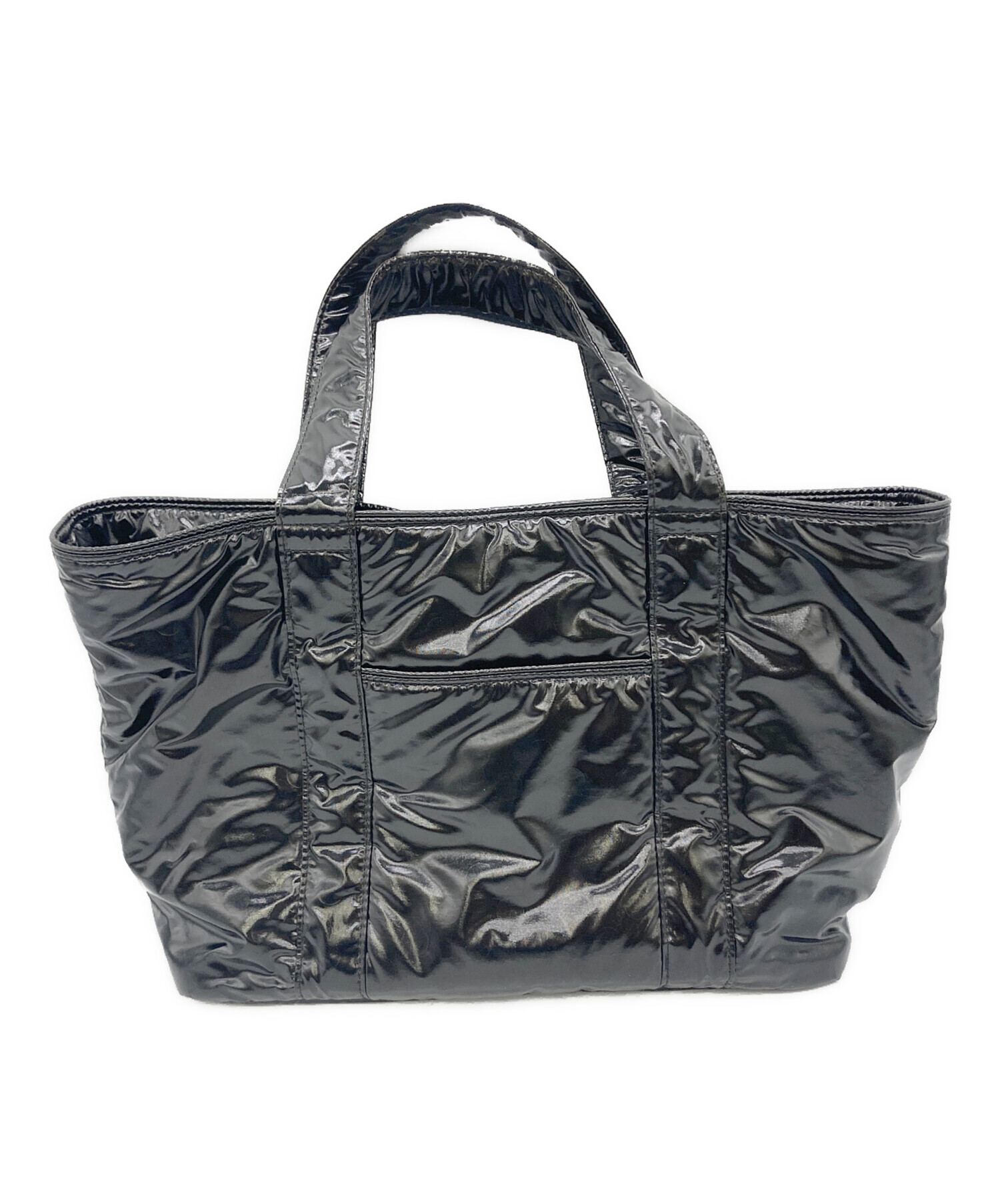 PORTER GIRL トートバッグ ブラック　ポーターガール 中古・古着通販】PORTER GIRL (ポーターガール) トートバッグ ブラック