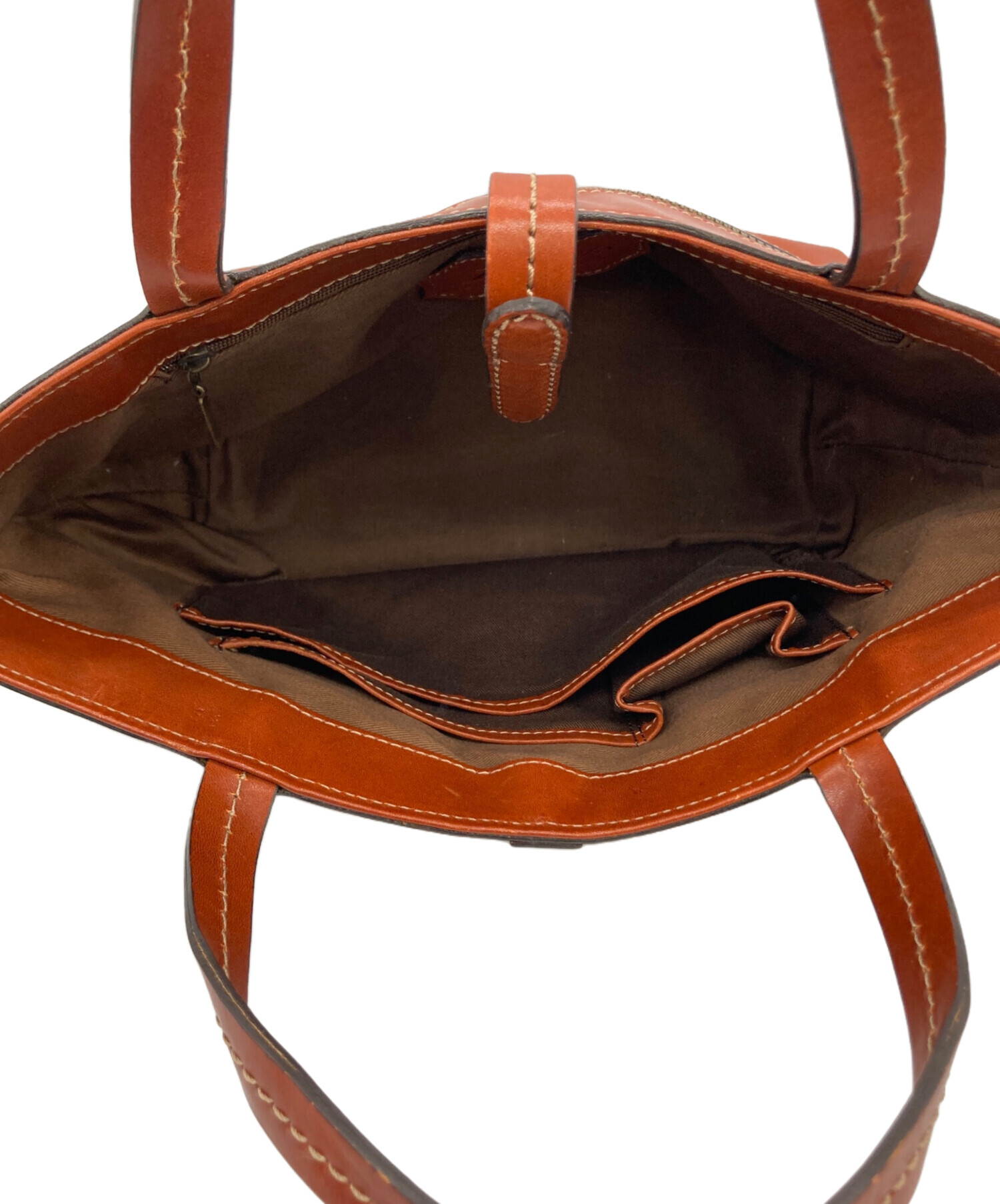 中古・古着通販】DAKOTA (ダコタ) ハンドバッグ ブラウン｜ブランド