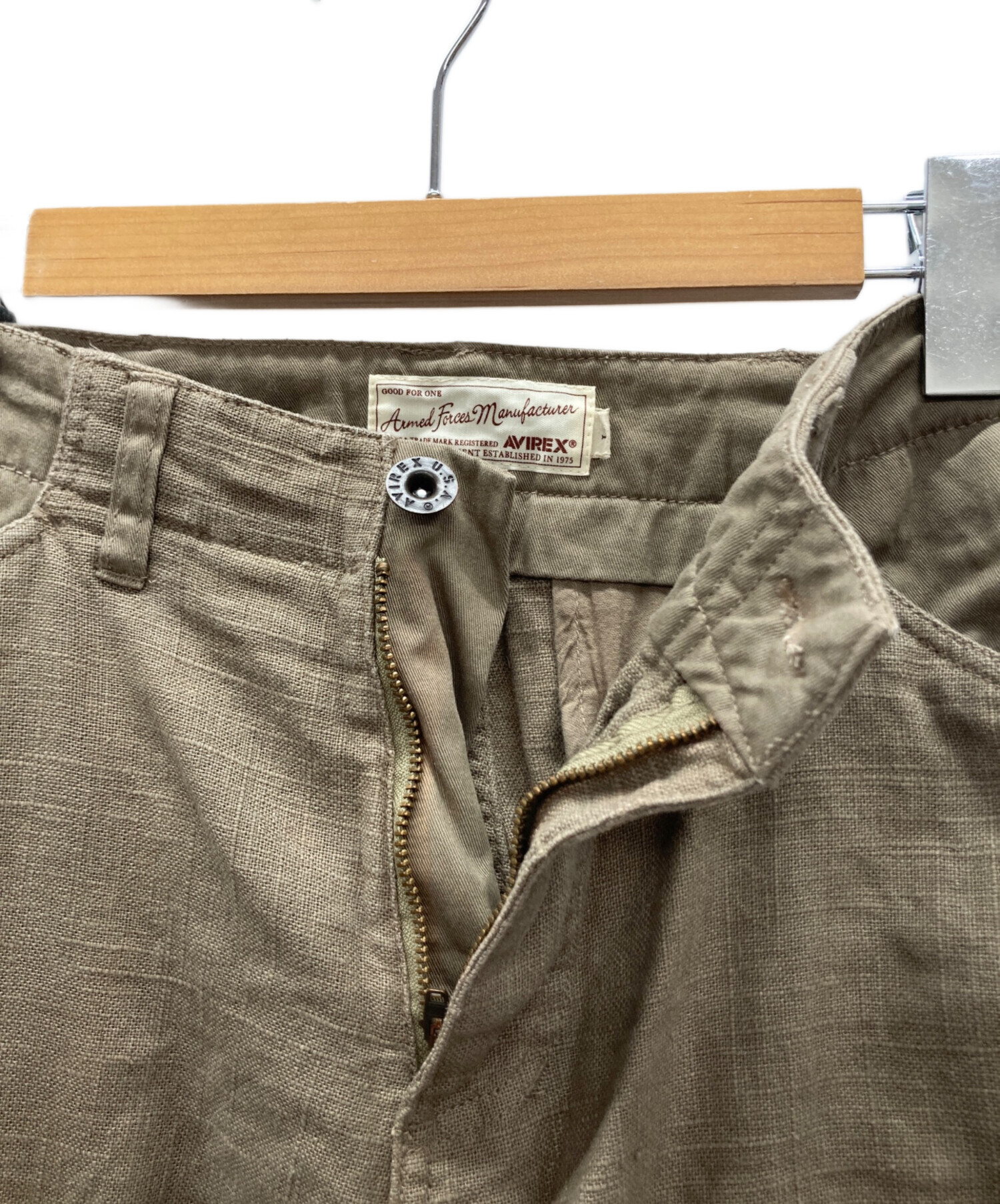 中古・古着通販】AVIREX (アヴィレックス) カーゴパンツ オリーブ