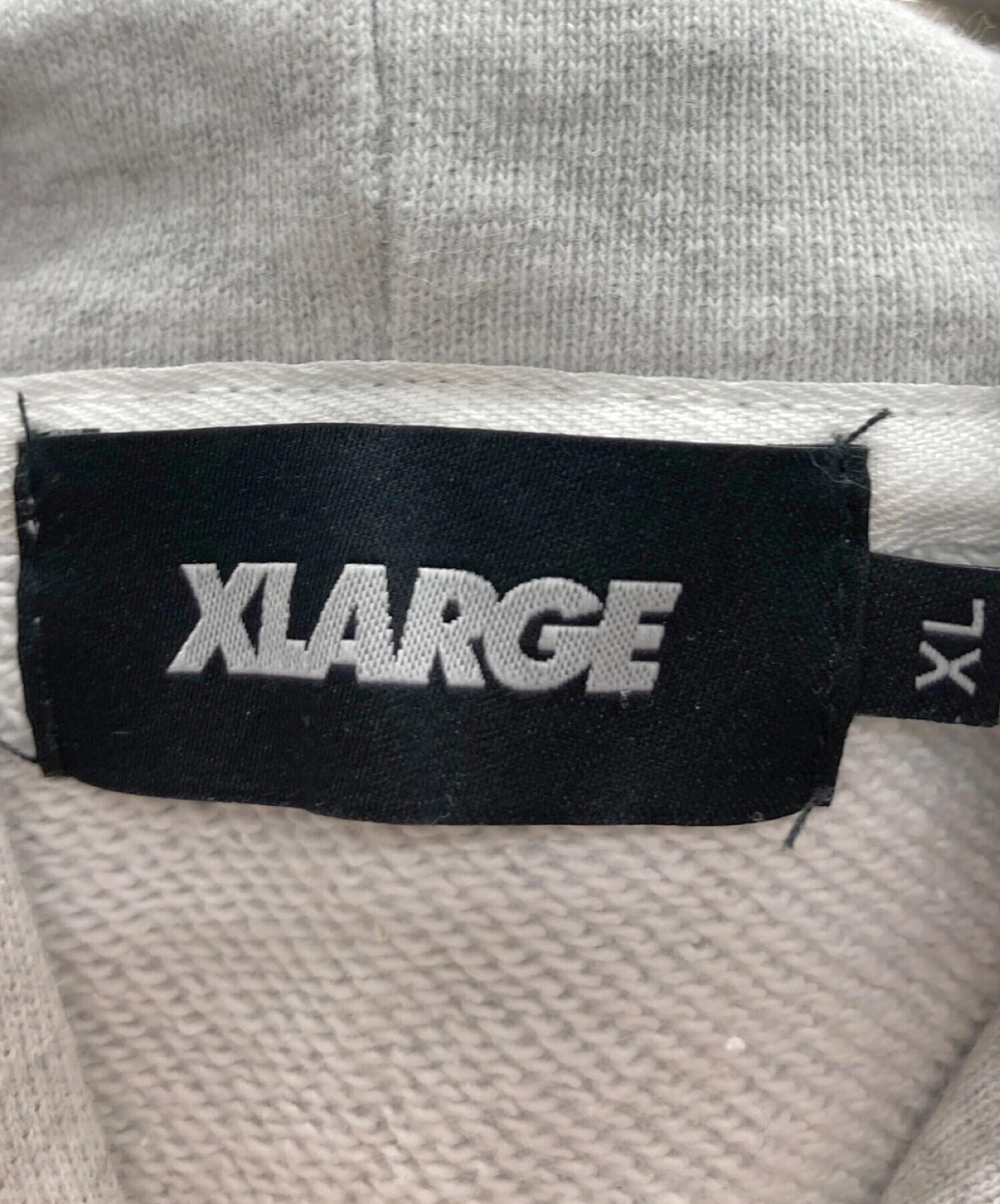 中古・古着通販】X-LARGE (エクストララージ) パーカー ライトグレー