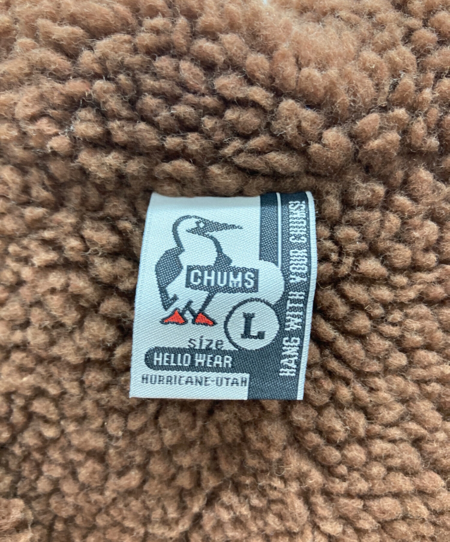 中古・古着通販】CHUMS (チャムス) キャンピングボアパーカー ベージュ 