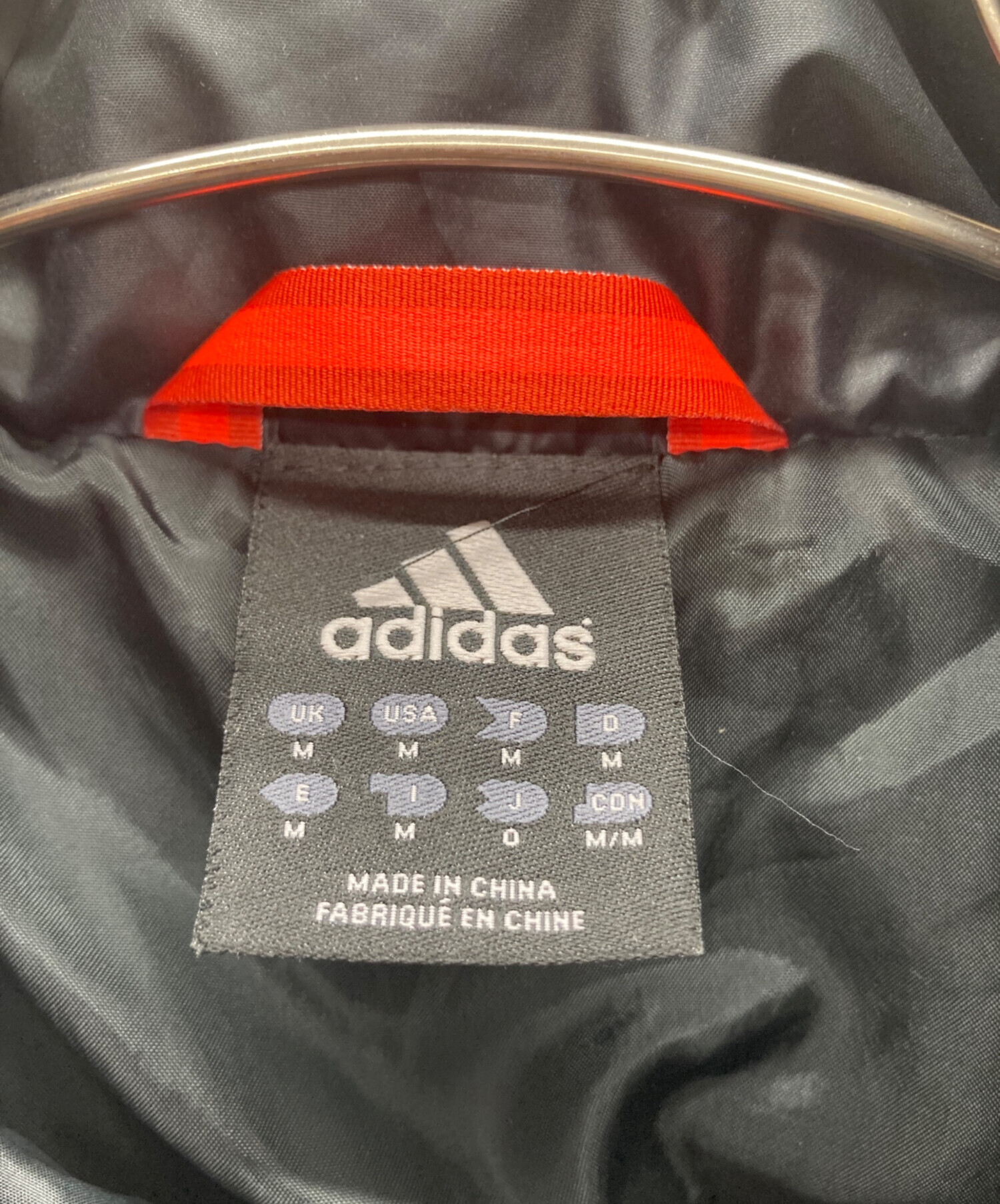 中古・古着通販】adidas (アディダス) ナイロンジャケット ブラック 