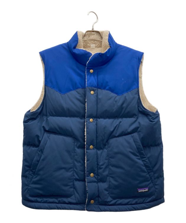 希少ビックサイズ！Patagonia リバーシブルベスト　リサイクルダウンベスト 中古・古着通販】Patagonia (パタゴニア) Reversible Bivy Down Vest