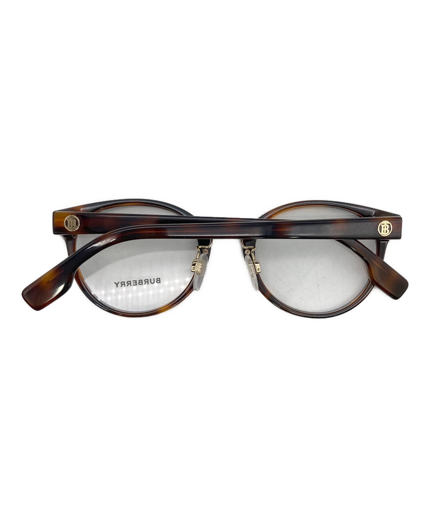 中古・古着通販】BURBERRY (バーバリー) 眼鏡 ブラウン 未使用品 