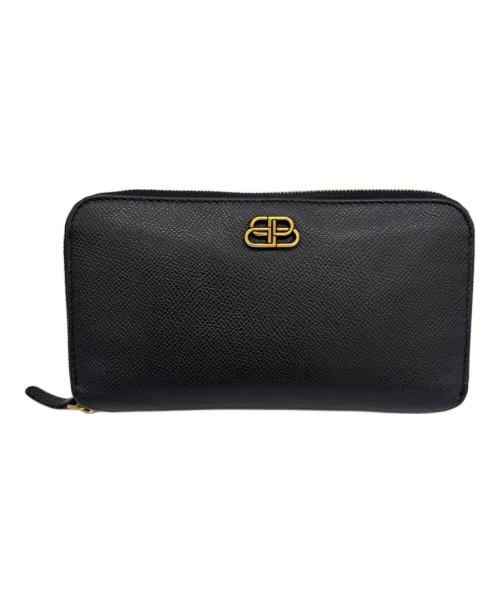 中古・古着通販】BALENCIAGA (バレンシアガ) 長財布 ブラック