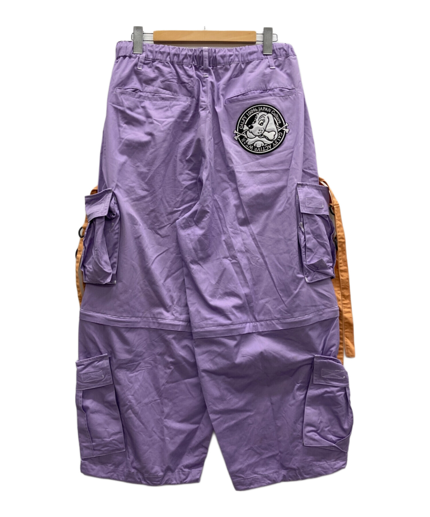 GALFY CRUTCH BRAND 紫色 ワークパンツ L