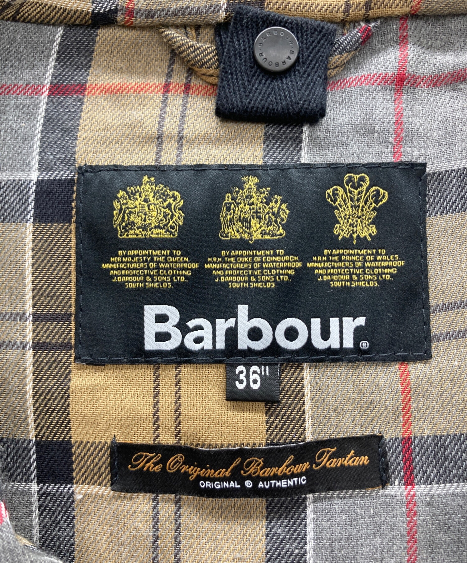 中古・古着通販】Barbour (バブアー) ジャケット ネイビー サイズ:36