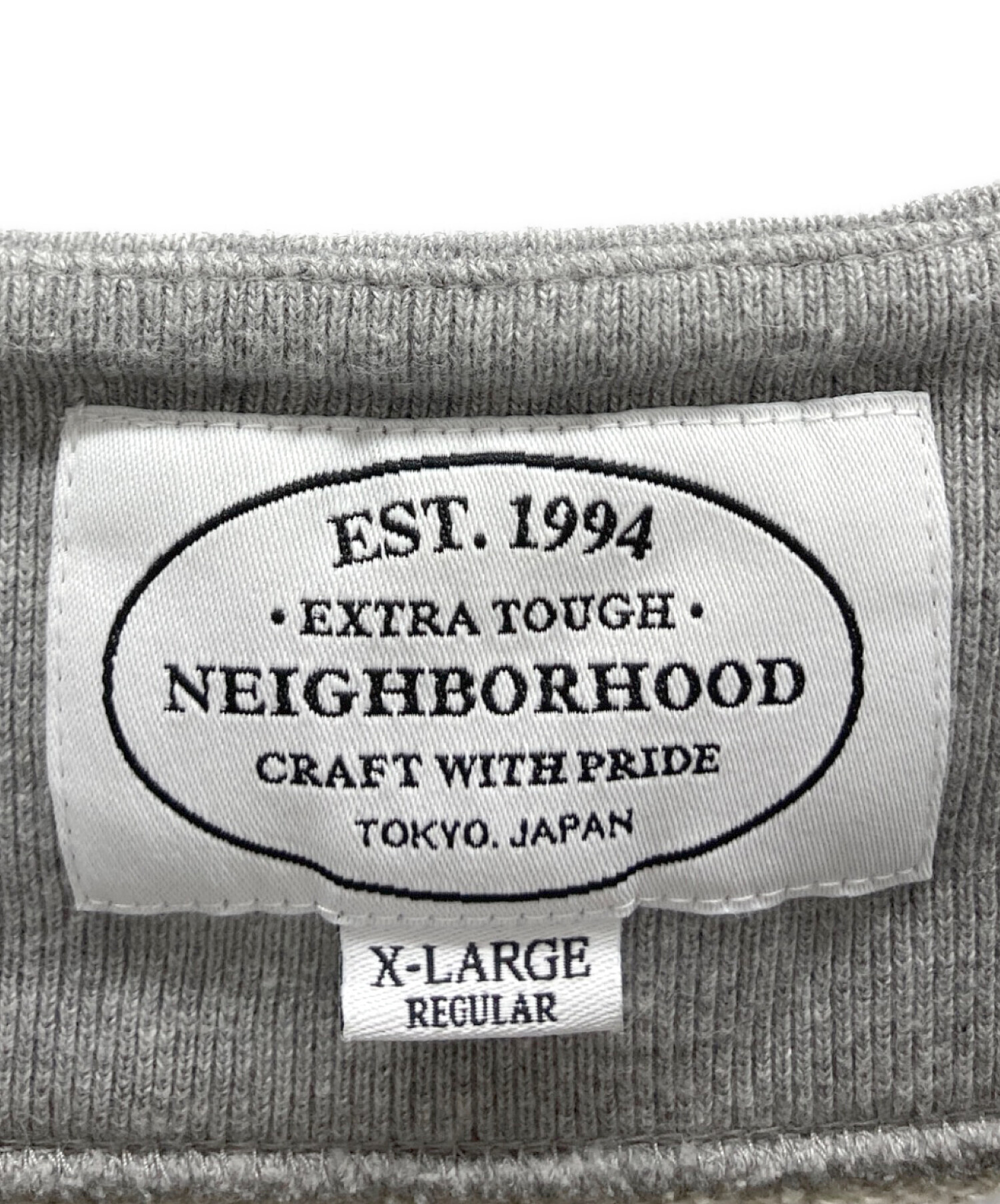 中古・古着通販】NEIGHBORHOOD (ネイバーフッド) スウェットT グレー 