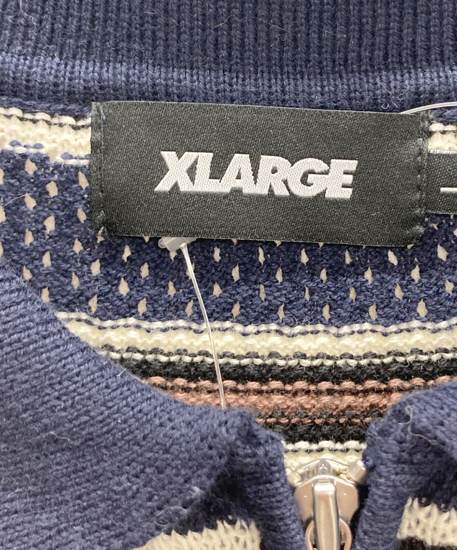 中古・古着通販】X-LARGE (エクストララージ) ニットポロシャツ 