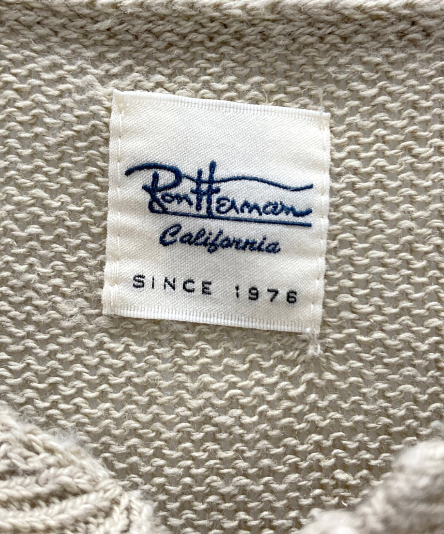 中古・古着通販】Ron Herman (ロンハーマン) リネンヘンリーネック 