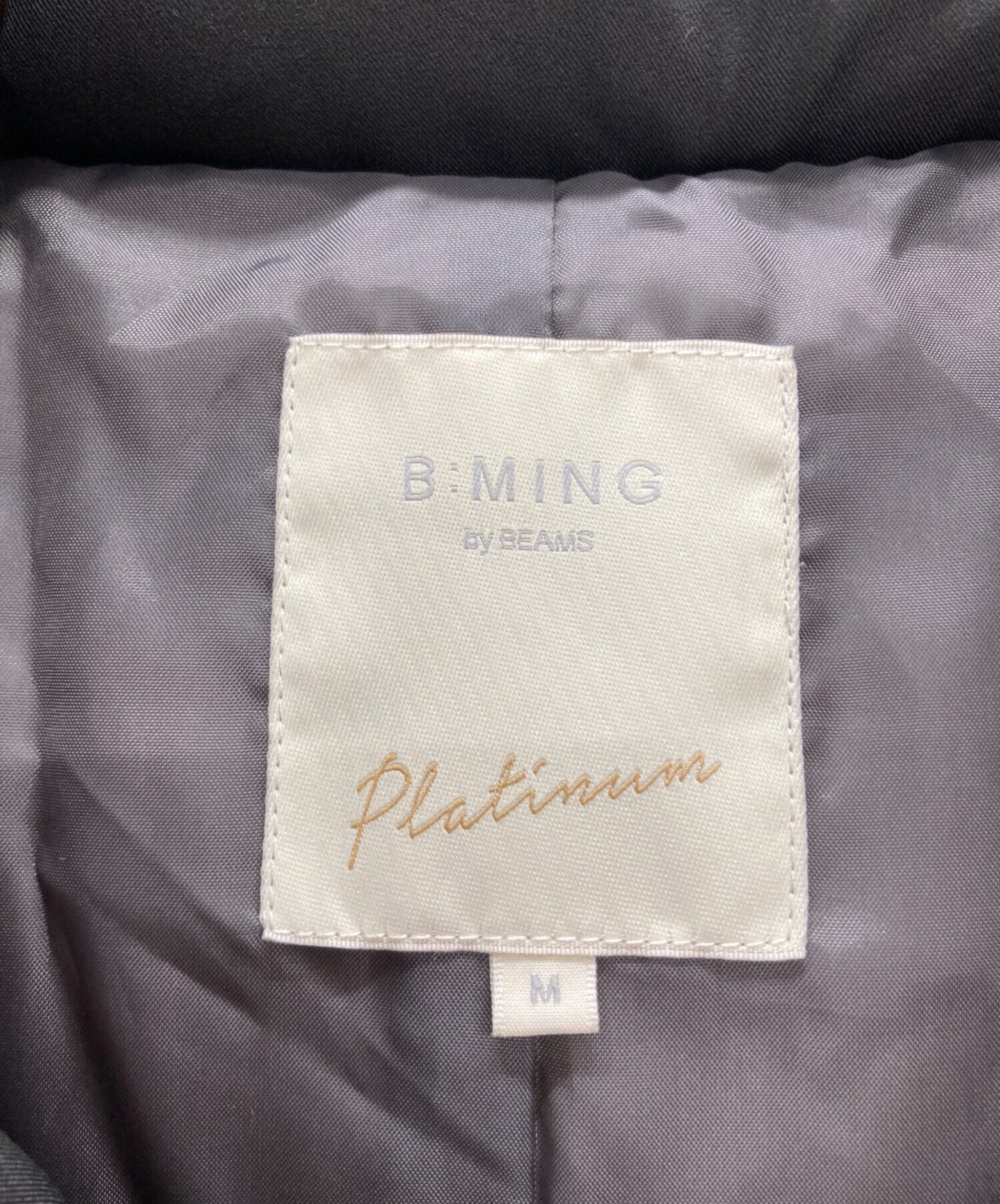 中古・古着通販】B:MING by BEAMS (ビーミングバイビームス) ダウン 