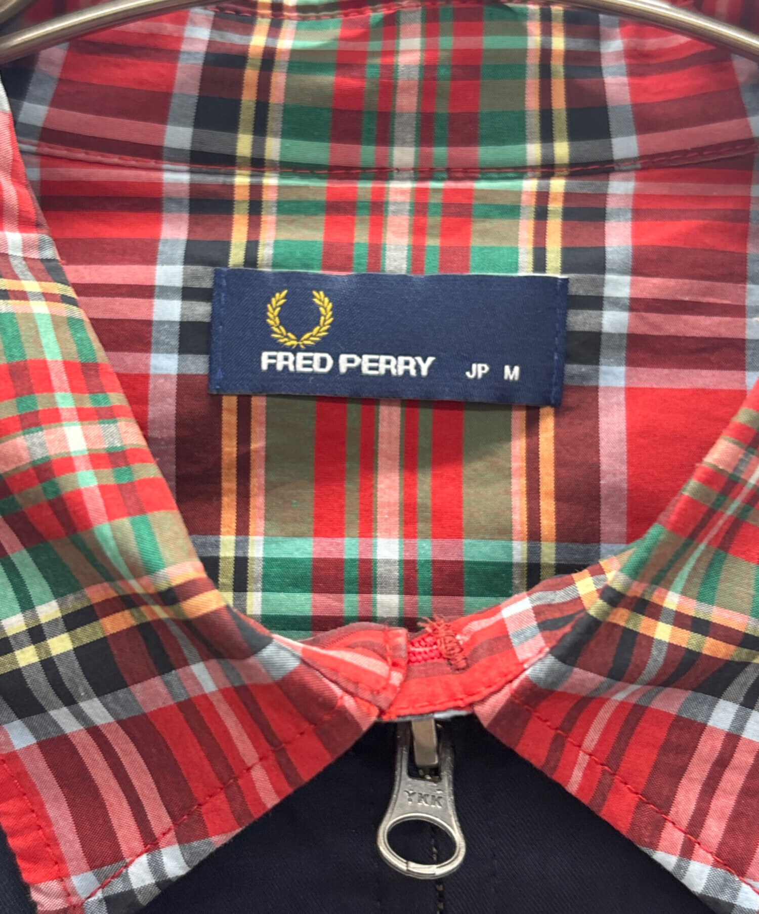 中古・古着通販】FRED PERRY (フレッドペリー) ジップパーカー 