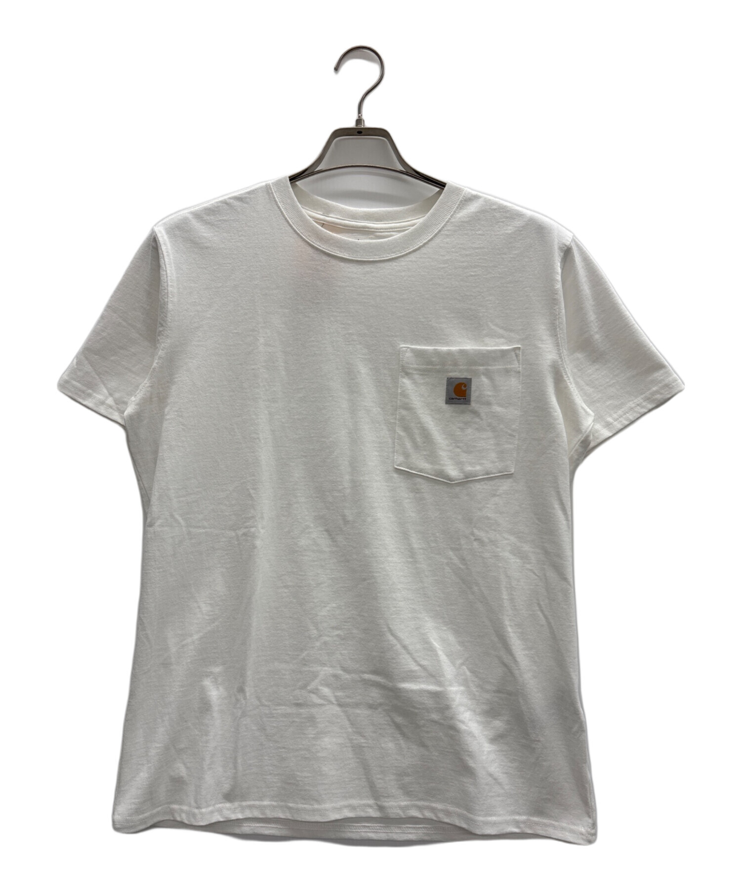 中古・古着通販】CarHartt (カーハート) ポケットTシャツ ホワイト 