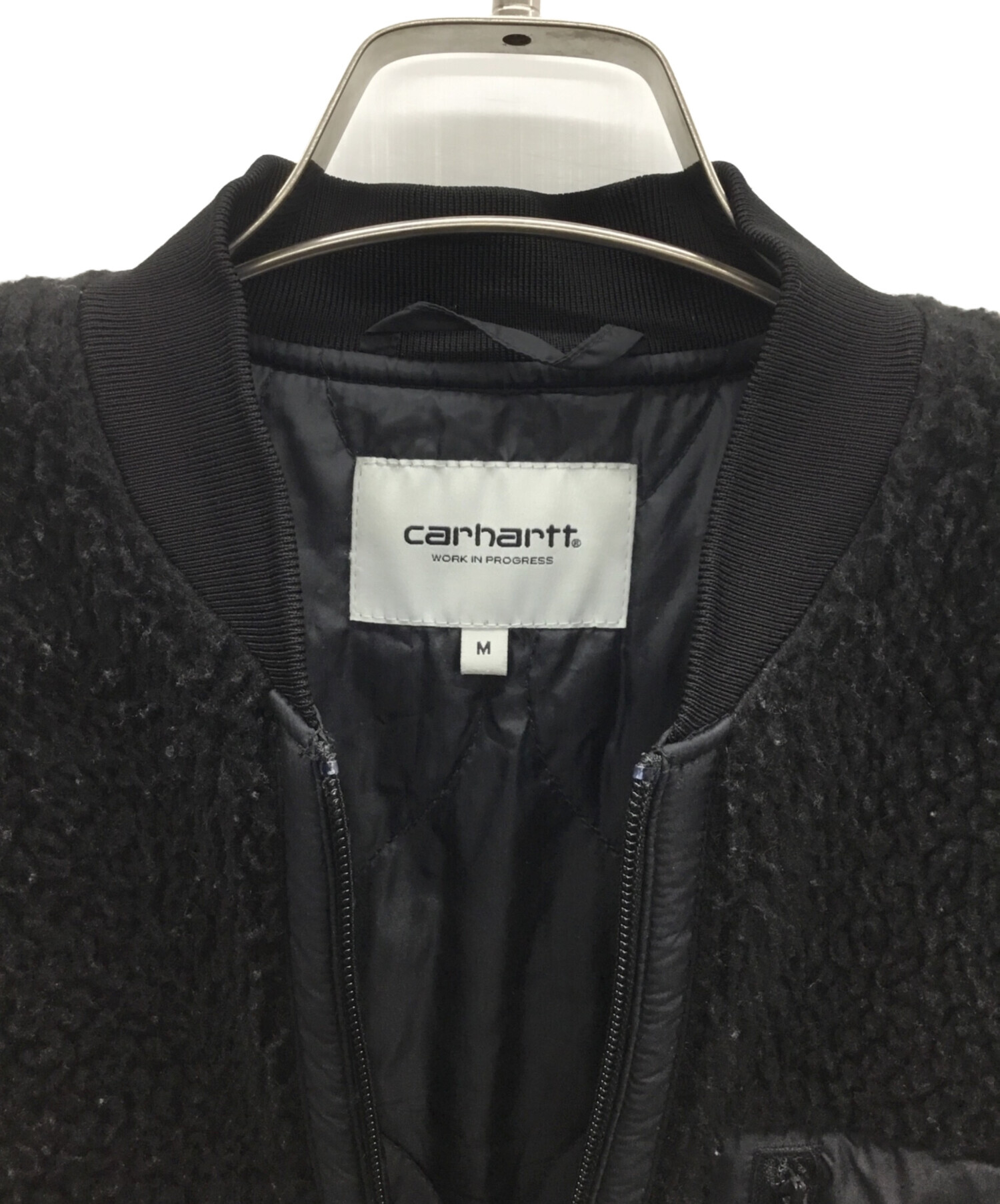 中古・古着通販】CarHartt (カーハート) ボアジャケット ブラック