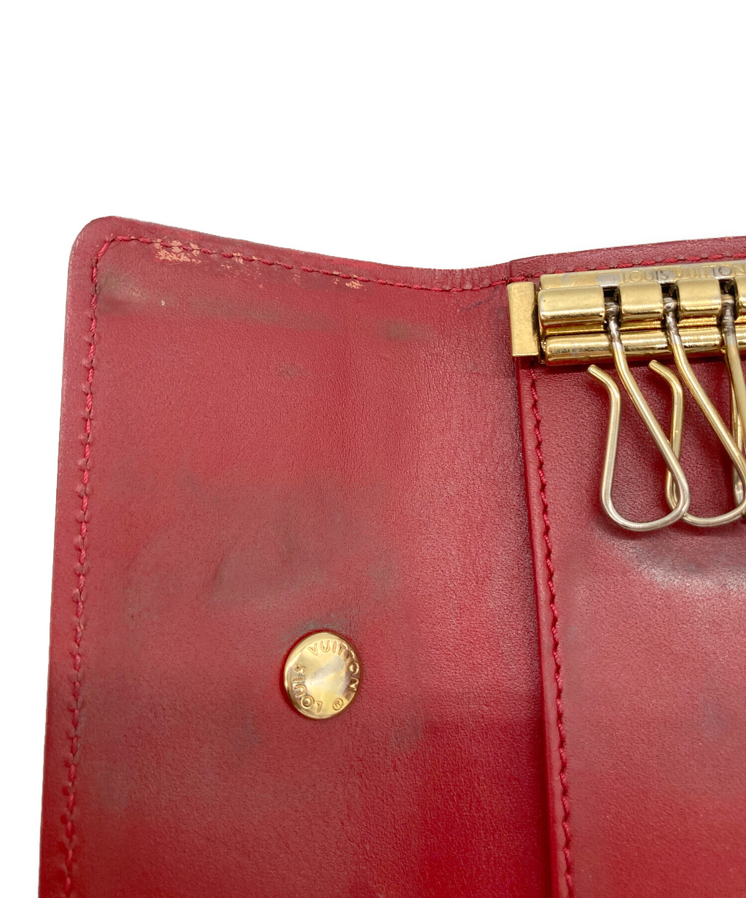 Louis Vuitton レッド ケース 中古・古着通販】LOUIS VUITTON (ルイ ヴィトン) ケース レッド