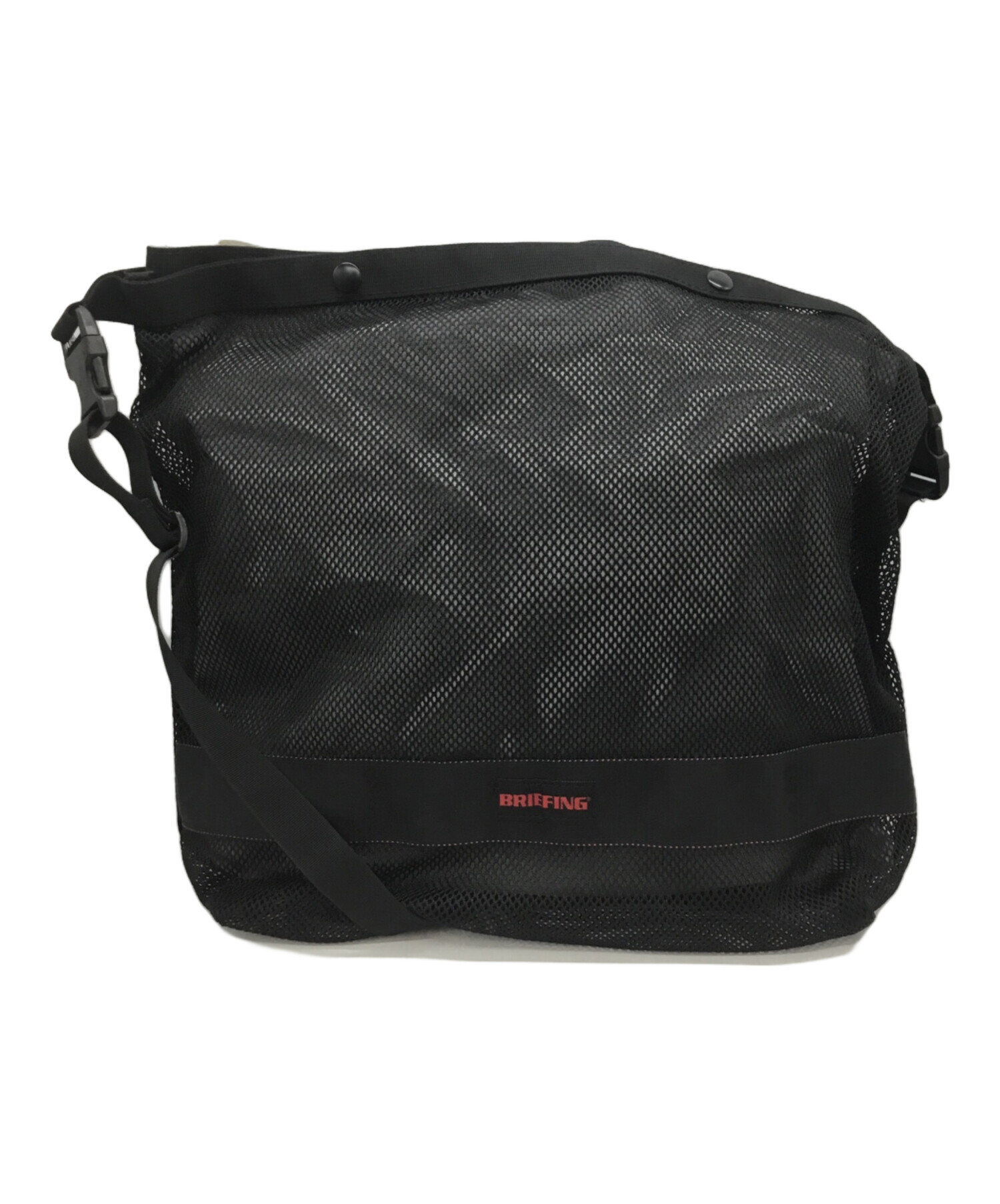 中古・古着通販】BRIEFING (ブリーフィング) メッシュバッグ ブラック 
