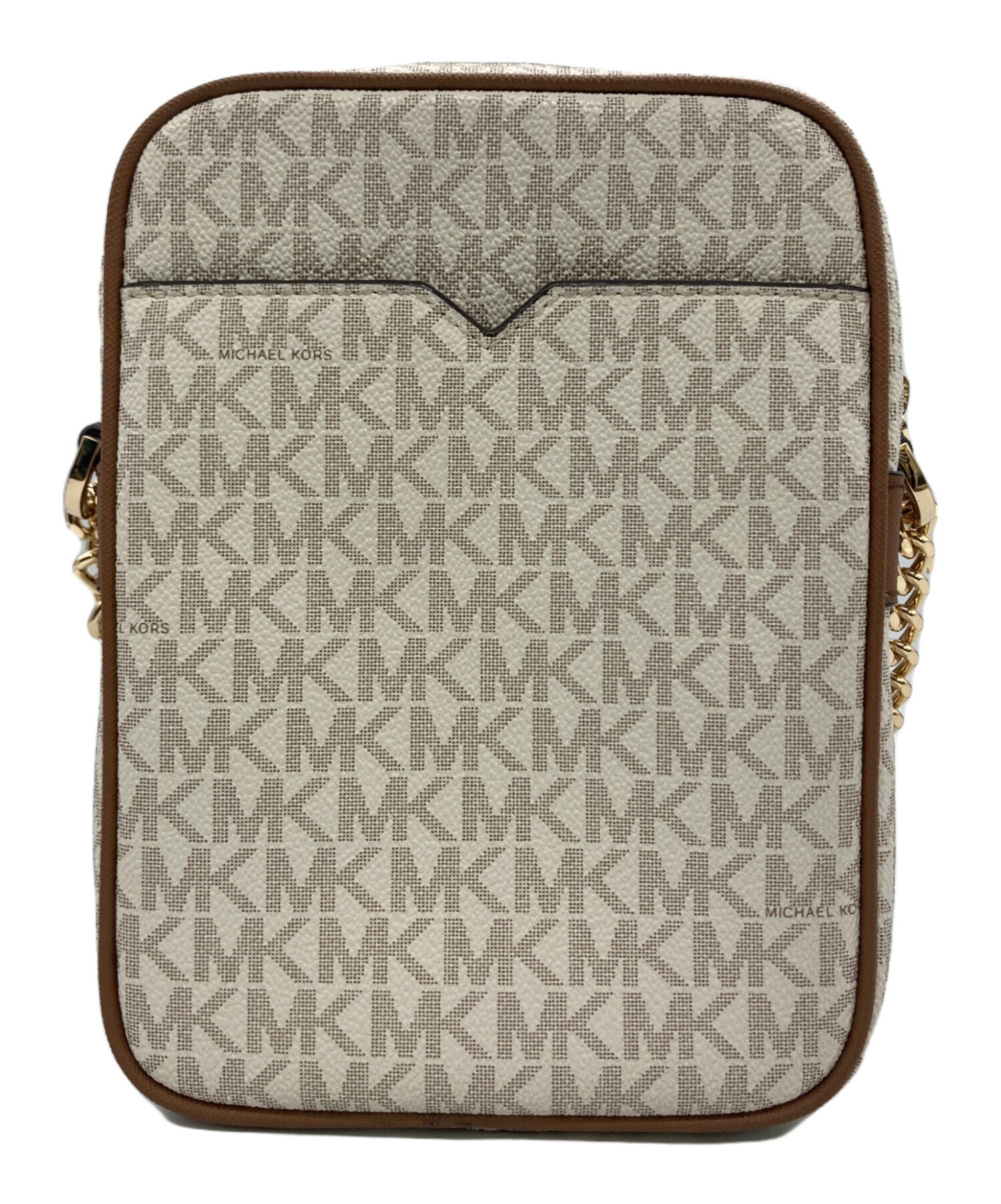 MICHAEL KORS ショルダーバッグ ブラウン/グレー MICHAEL KORS 