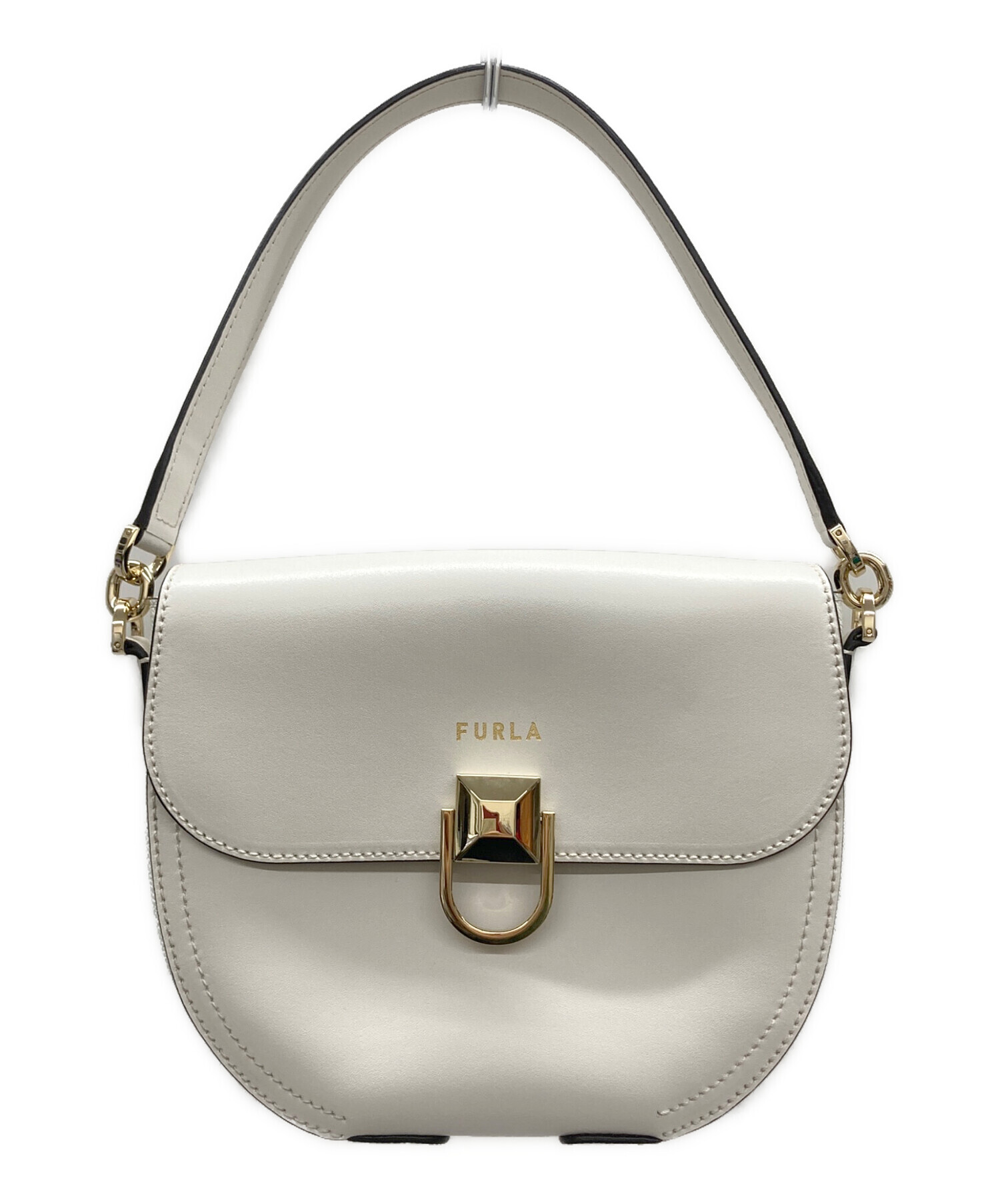 中古・古着通販】FURLA (フルラ) 2WAYバッグ ホワイト｜ブランド・古着 