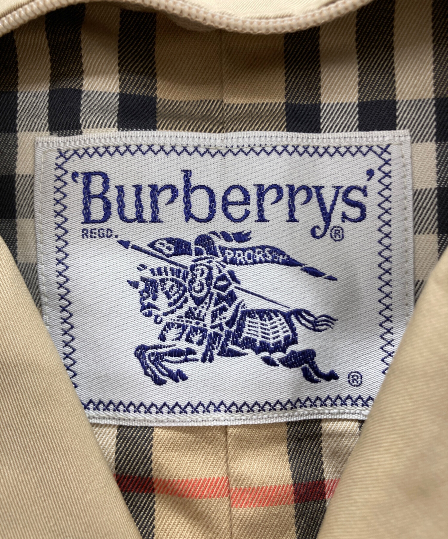 中古・古着通販】BURBERRY (バーバリー) トレンチコート ベージュ