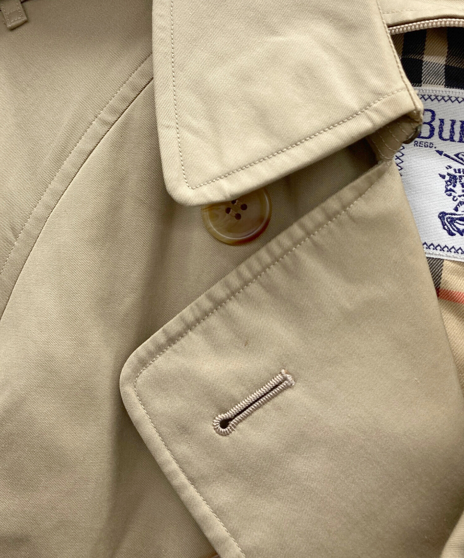 burberrys　トレンチコート　FD082-030-43　ベージュ　Lサイズ 中古・古着通販】BURBERRY (バーバリー) トレンチコート ベージュ