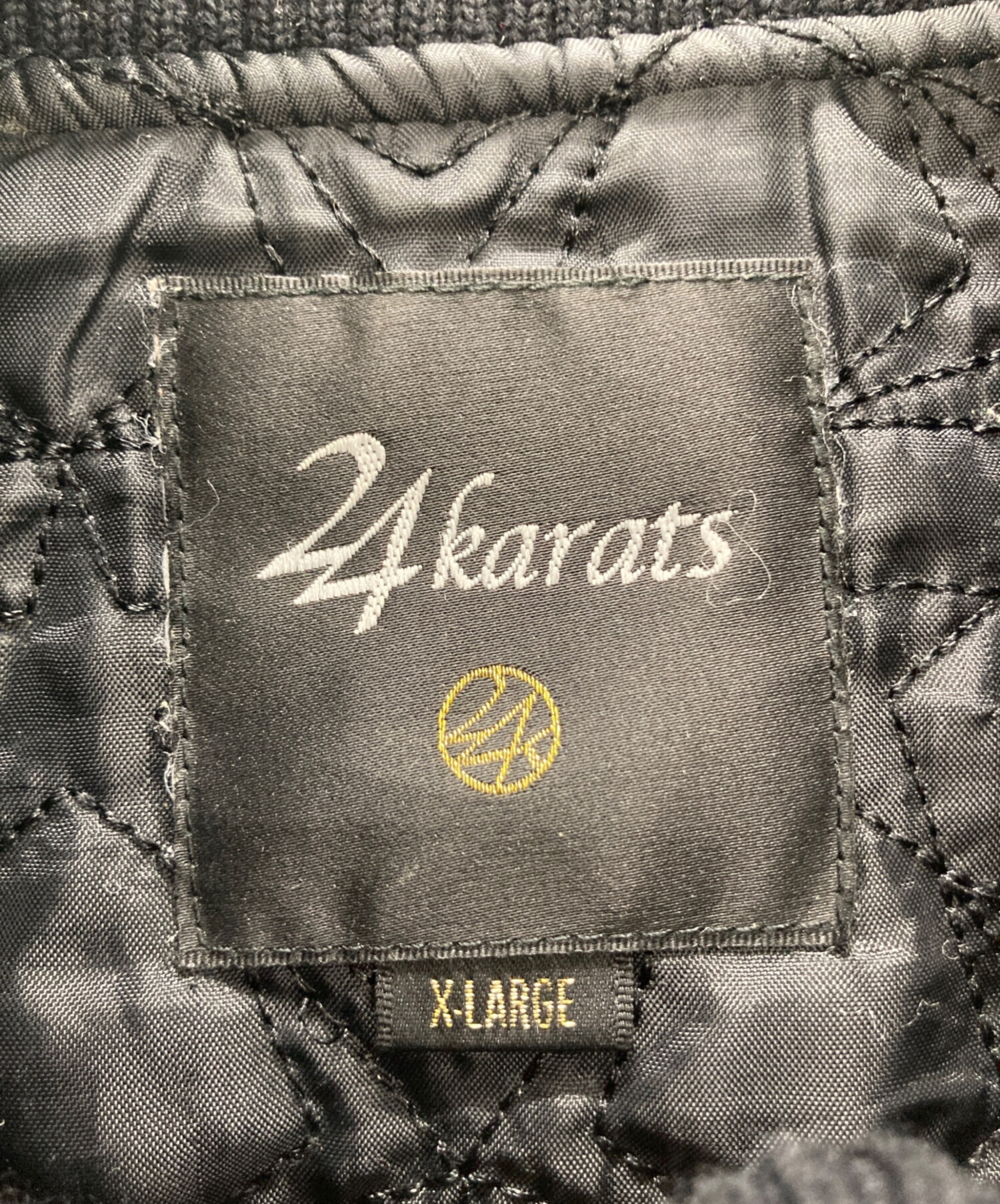 【24karats】スタジャン 中古・古着通販】24karats (トゥエンティーフォーカラッツ) 袖革